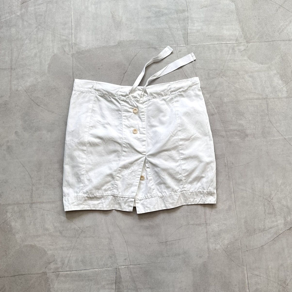 Cop Copine × Marithe + Francois Girbaud × Sarah Pacini RARE Marithe Francois Girbaud Le Casual Vintage Midi Skirt Size 32" / US 10 / IT 46 - 8 Thumbnail