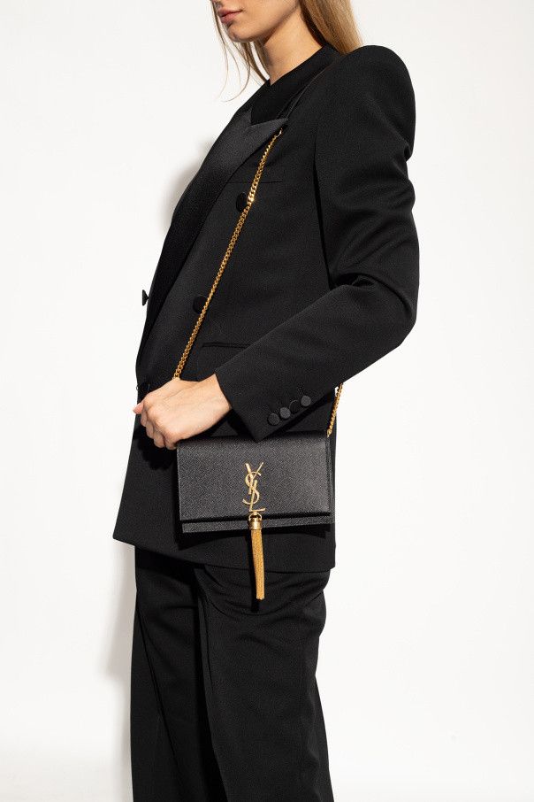 Saint Laurent Paris o1s1wg111225 742833 Size: OS / Kate Chain Wallet in Black Size ONE SIZE - 2 Thumbnail