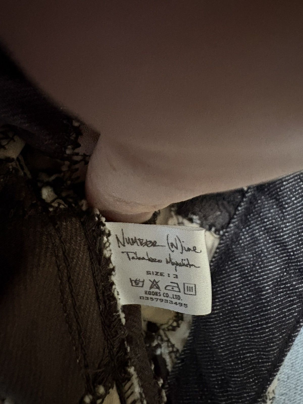 Number (N)ine Number nine 03aw Heart patch jacket Size US M / EU 48-50 / 2 - 4 Thumbnail