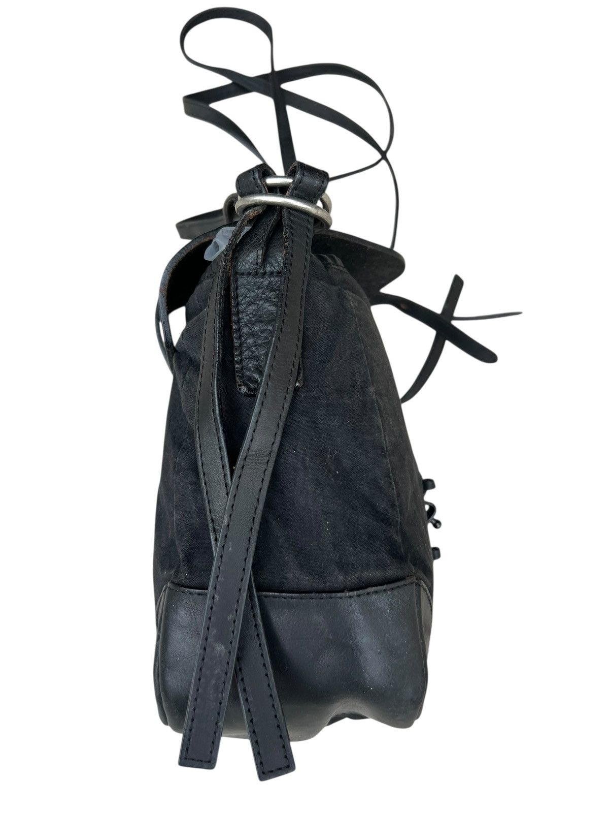 Leather × Yohji Yamamoto 2004 Yohji Yamamoto Y’s Leather Bag Size ONE SIZE - 12 Thumbnail
