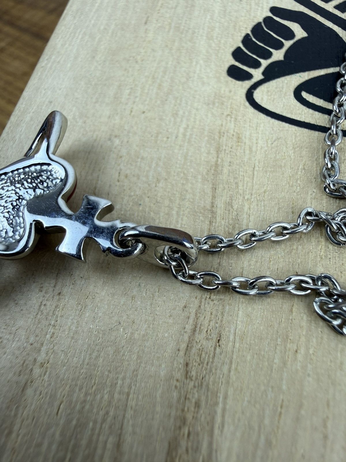 Vivienne Westwood Vintage Vivienne Westwood Diamante Heart Necklace Pendant Size ONE SIZE - 7 Thumbnail