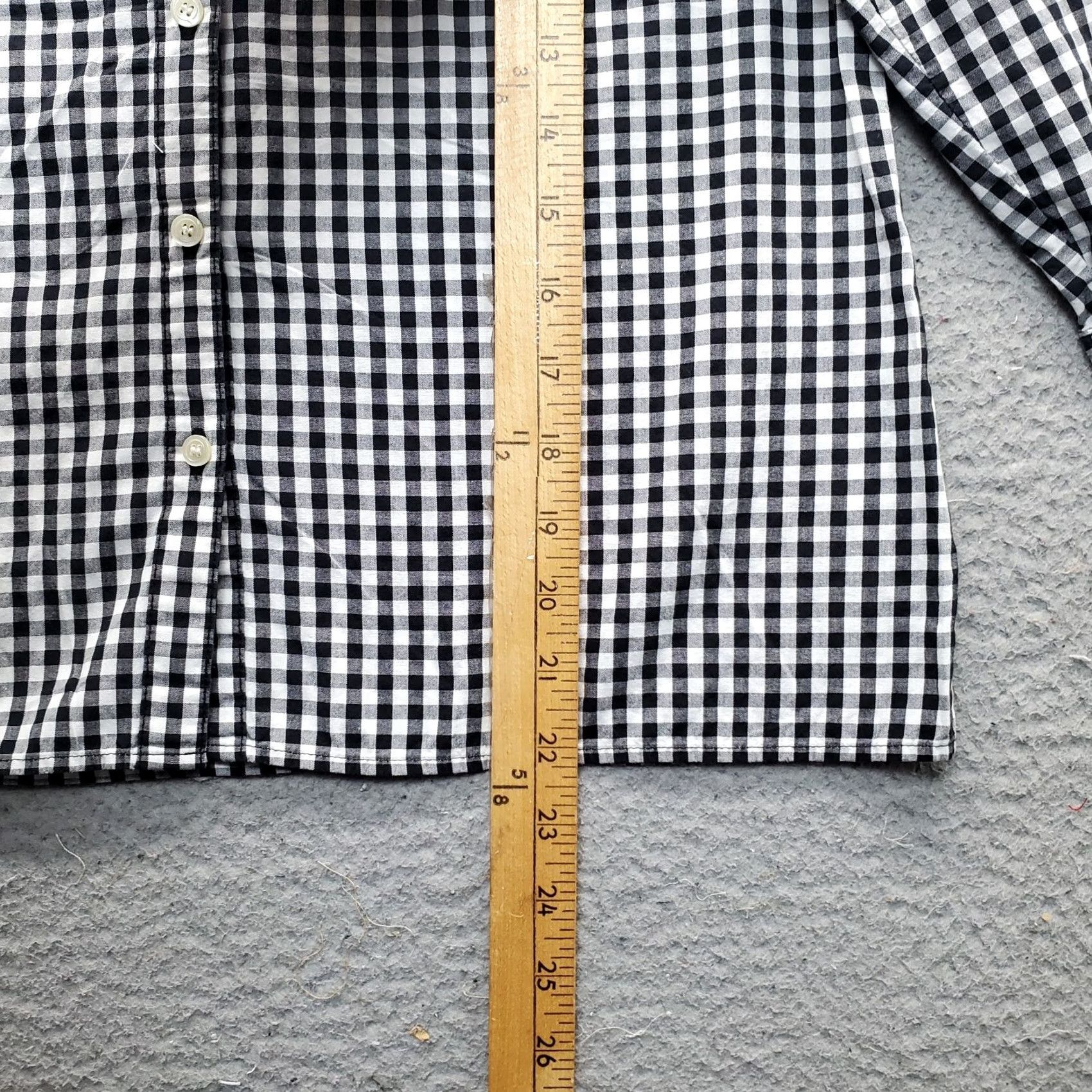 Charter Club Charter Club Shirt Womens Size 12P Multicolor Gingham Check Long Sleeve Button-Up Size XL / US 12-14 / IT 48-50 - 5 Thumbnail