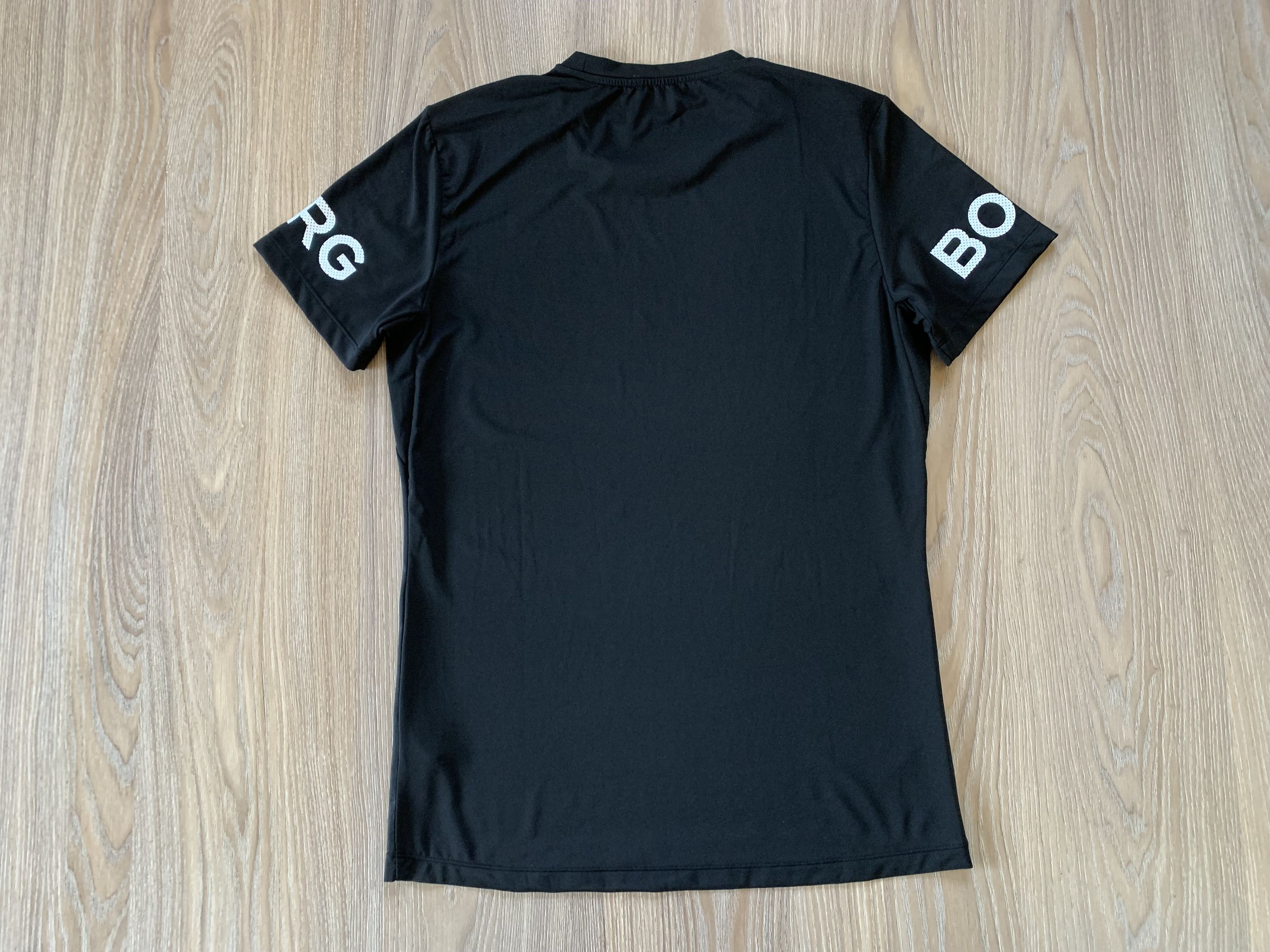 Bjorn Borg Bjorn Borg Black Training Running T Shirt Size US M / EU 48-50 / 2 - 3 Thumbnail