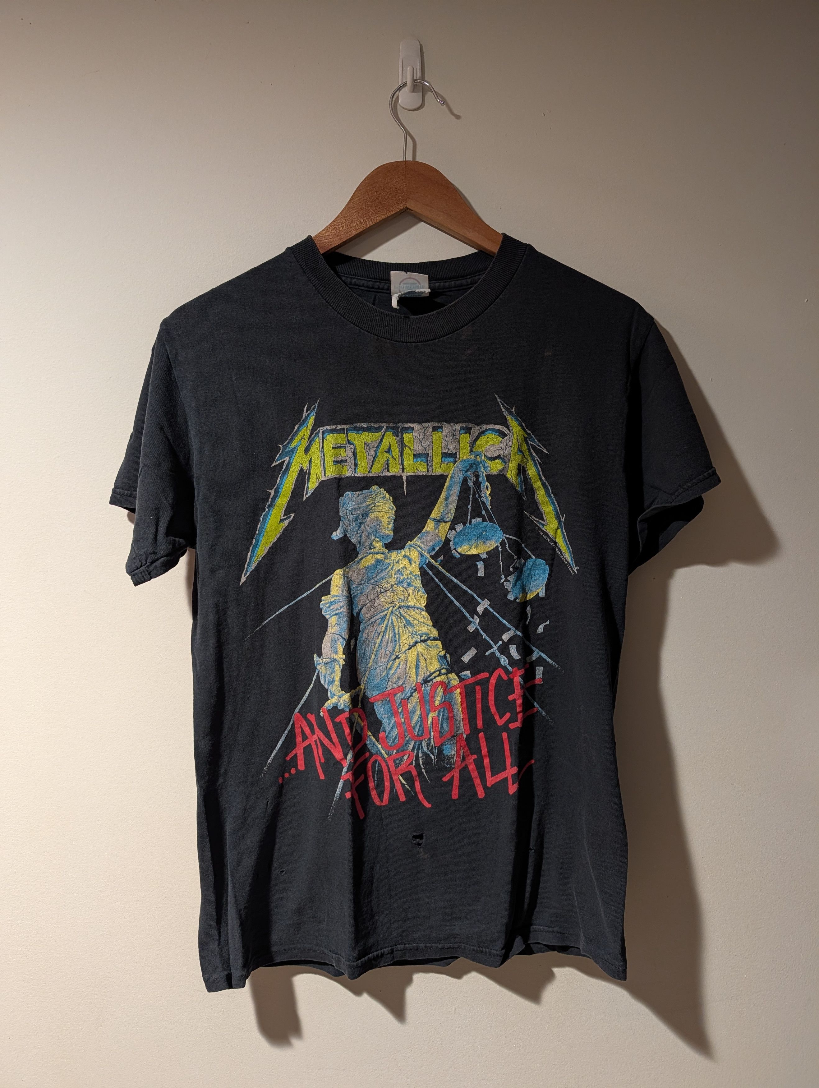 Band Tees Vintage 1994 Metallica and Justice for All Small T-Shirt Size US S / EU 44-46 / 1 - 1 Thumbnail