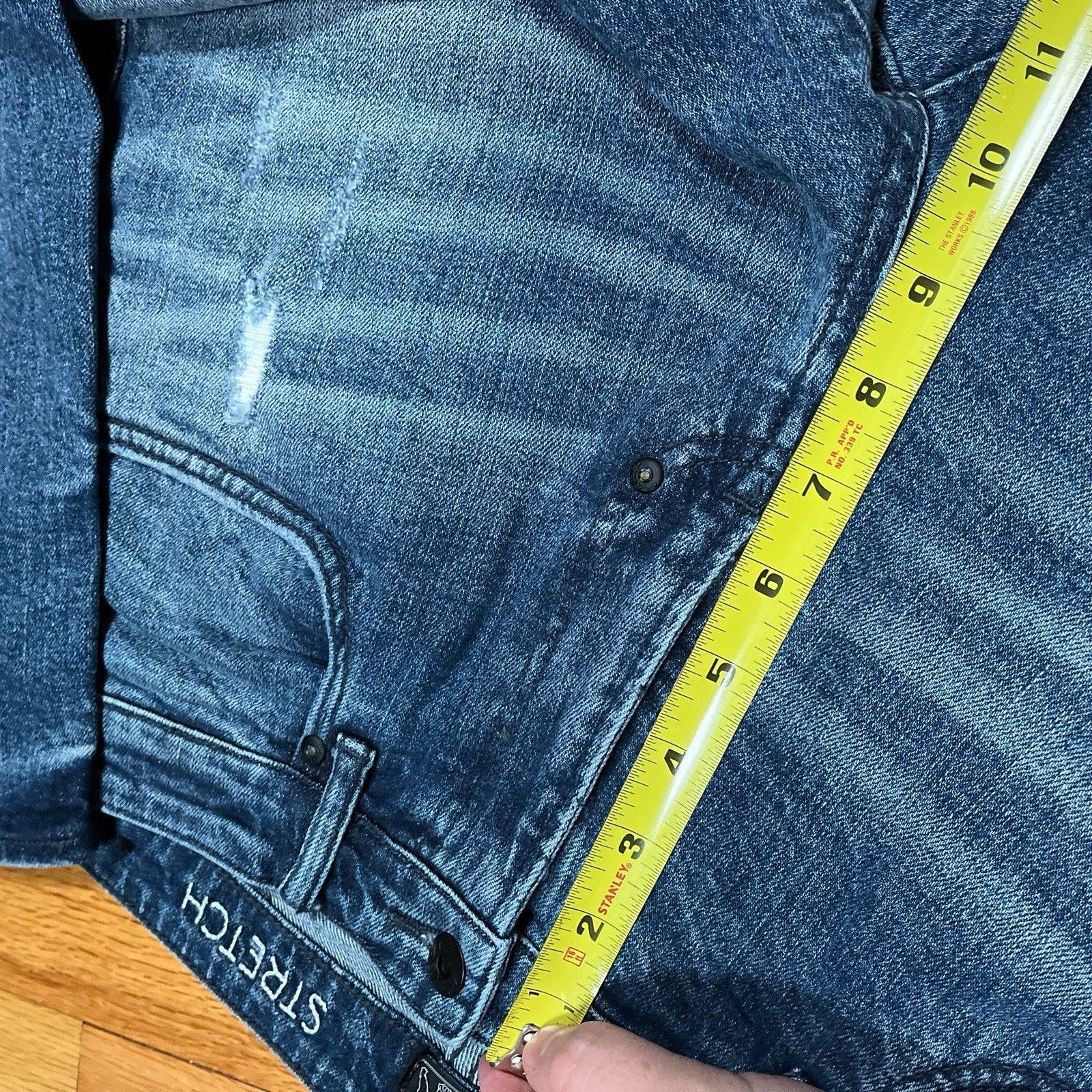 Prps PRPS 36x33 Le Sabre Slim Tapered Fit Stretch Ripped Jeans Size US 36 / EU 52 - 10 Thumbnail