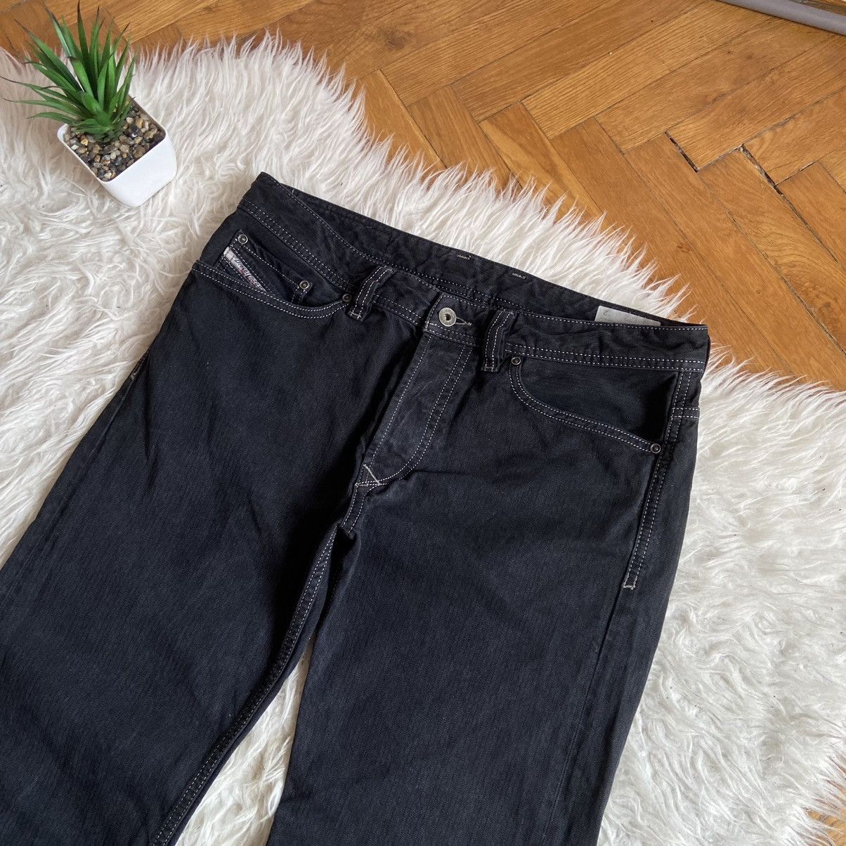 Diesel 📌 Vintage Y2K Diesel VIKER 32x32 Regular Straight Denim Size US 32 / EU 48 - 11 Thumbnail