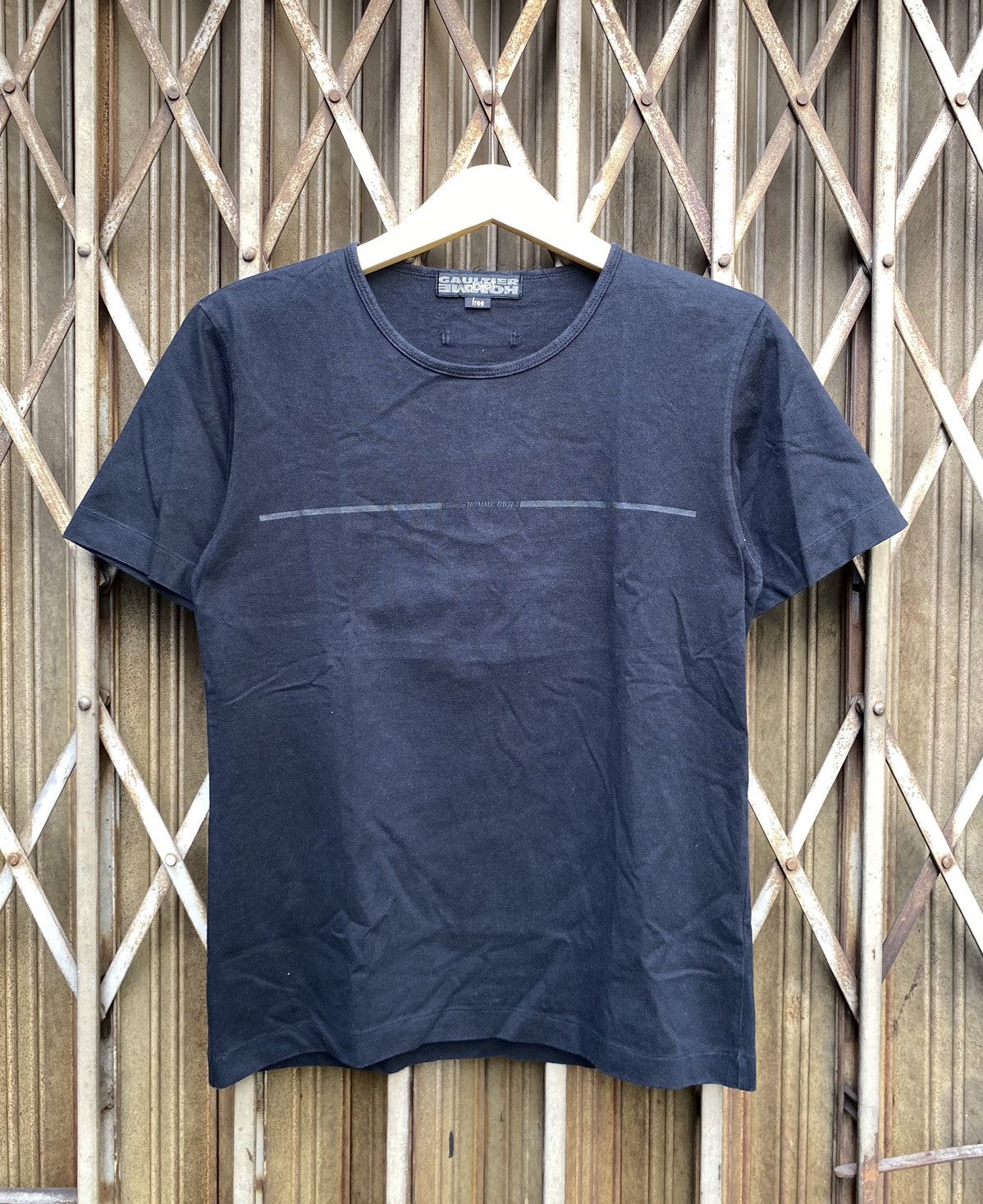 Gaultier Homme Objet Vintage Gaultier Homme Objet Tee Size US S / EU 44-46 / 1 - 1 Thumbnail