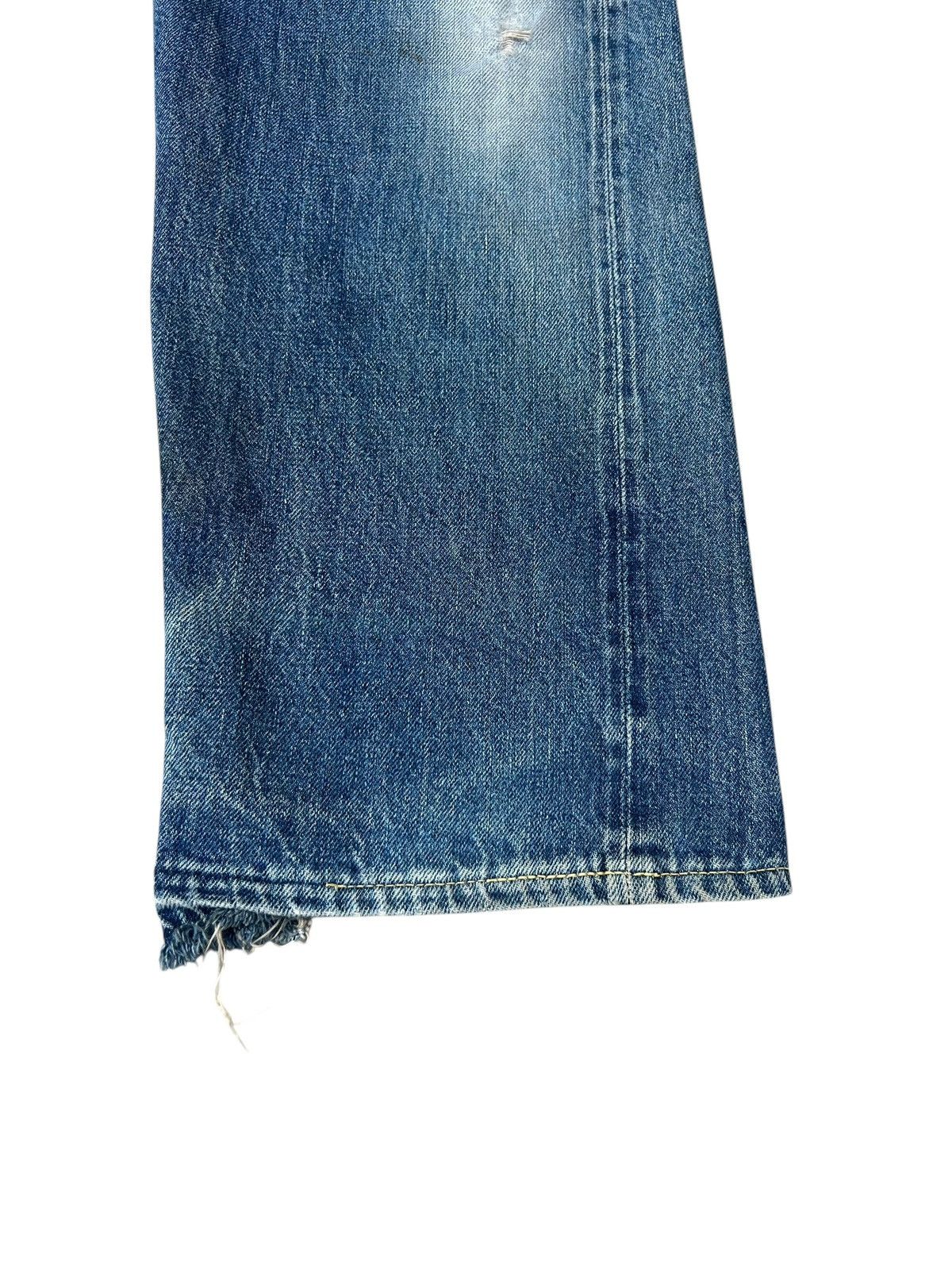 Full Count & Co. Vintage OVER RAIL & Co Japan Dirty Mud Denim Selvedge Jeans Size US 31 - 11 Thumbnail