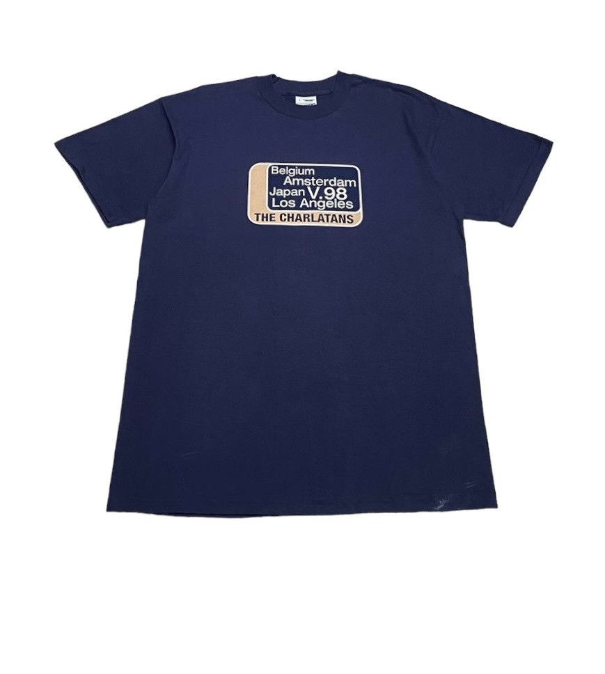 Band Tees × Vintage Rare Design Vintage Rock Band The Charlatans T-shirt 1990s Size US L / EU 52-54 / 3 - 1 Thumbnail