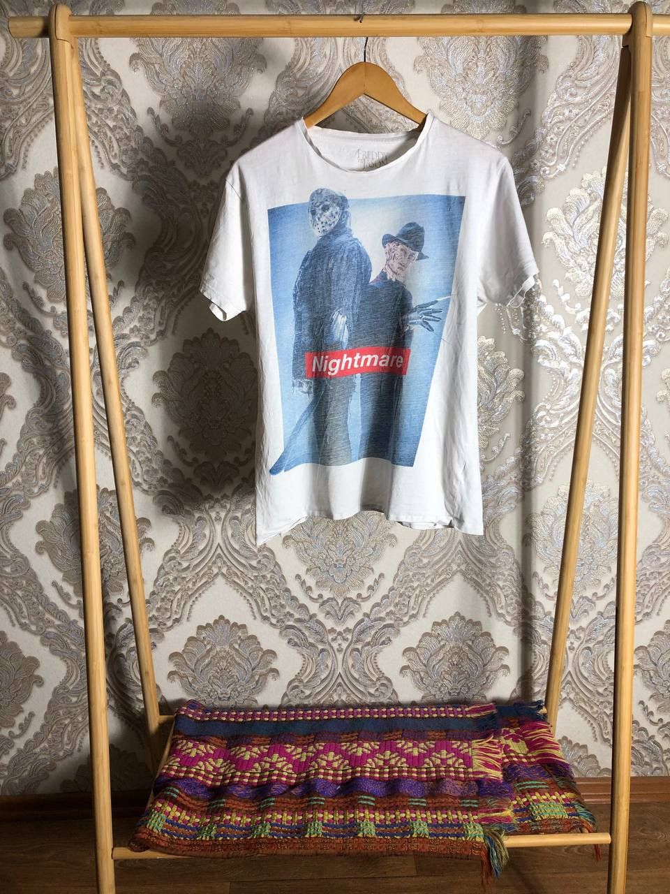 Cartoon Network VINTAGE FREDDY & JASON MOVIE RETRO T-SHIRT SKULL Y2K 90s USA Size US L / EU 52-54 / 3 - 1 Thumbnail