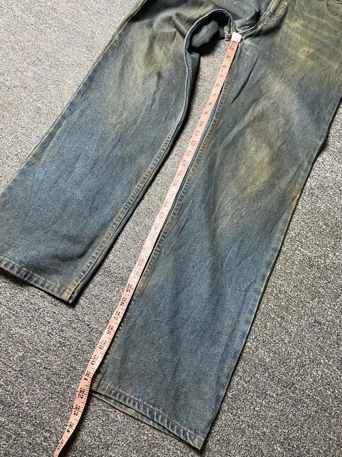 Japanese Brand Vintage GARAM DEBUTANT Straight Cut Jeans (139) Size US 34 / EU 50 - 10 Thumbnail