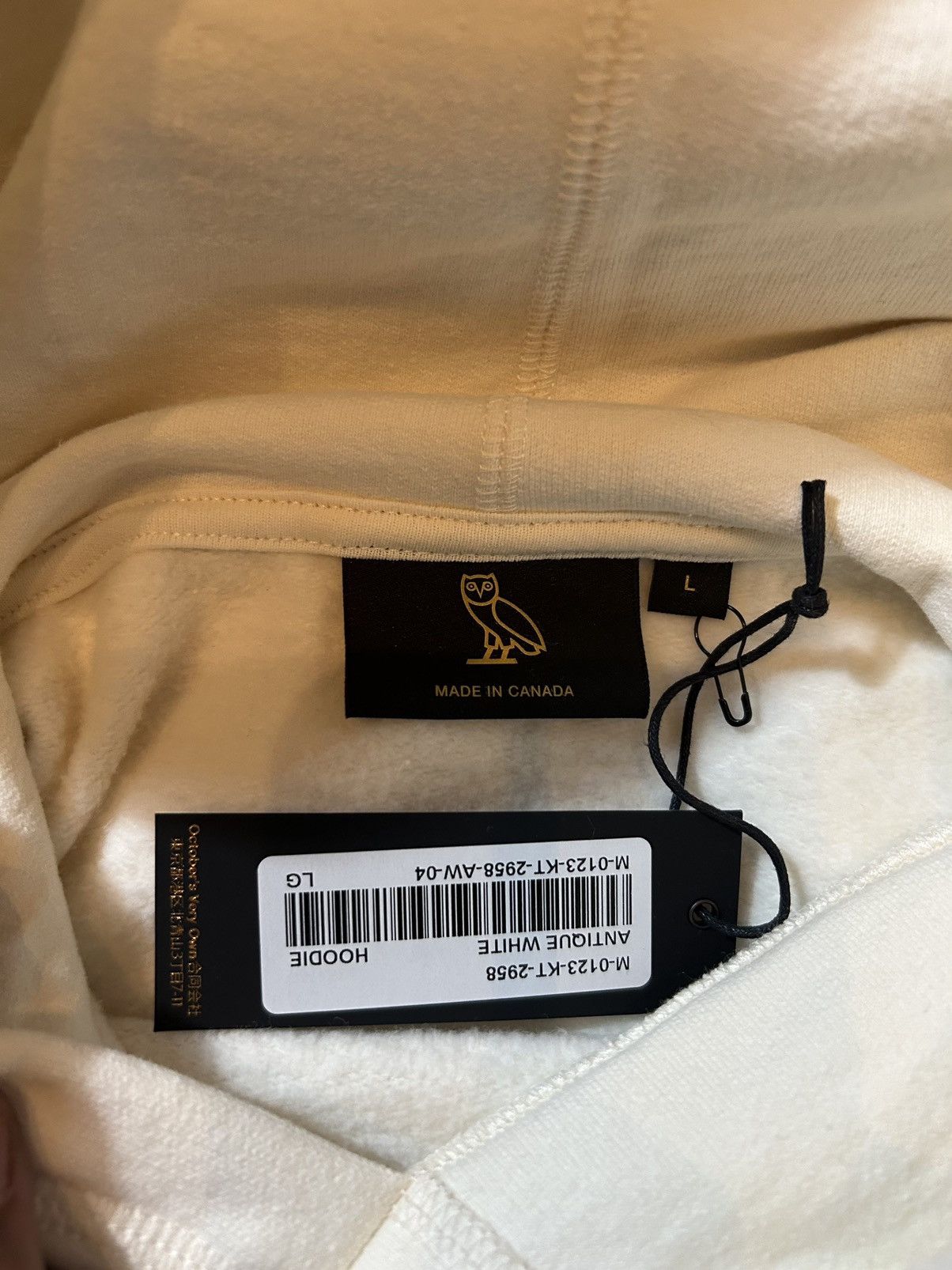 Drake × October's Very Own Chenille Bubble Og Owl Hoodie Size US L / EU 52-54 / 3 - 4 Thumbnail