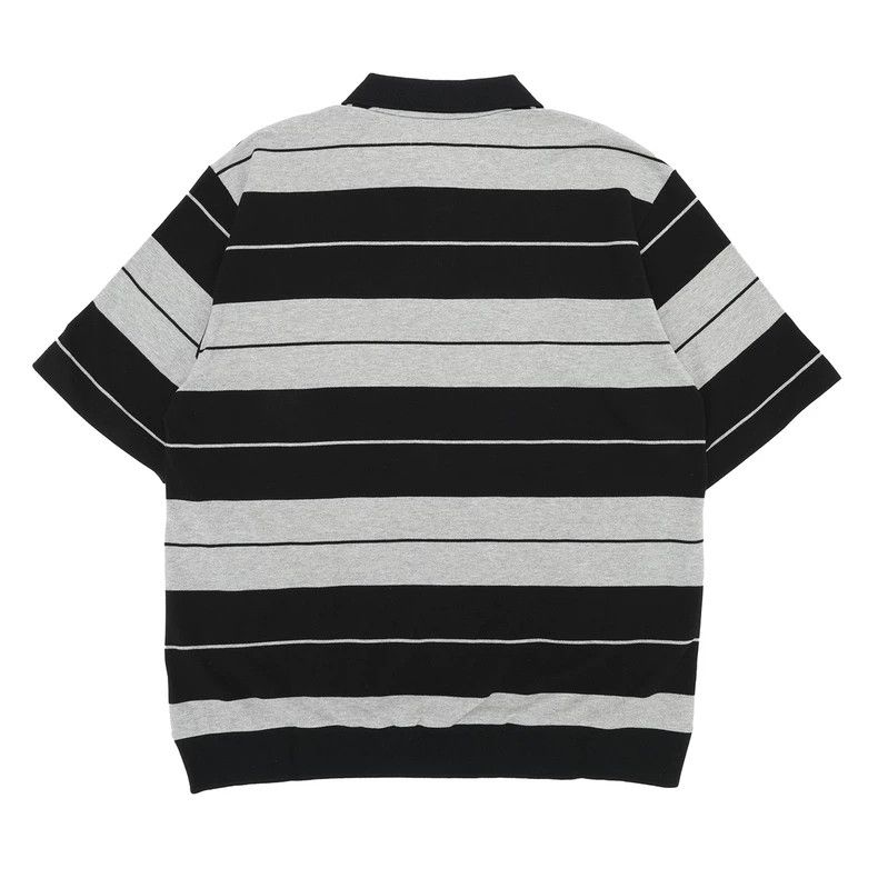 Other Wacko Maria Polo Shirt 23ss Short Sleeve Striped T-Shirt X Size US XL / EU 56 / 4 - 3 Thumbnail