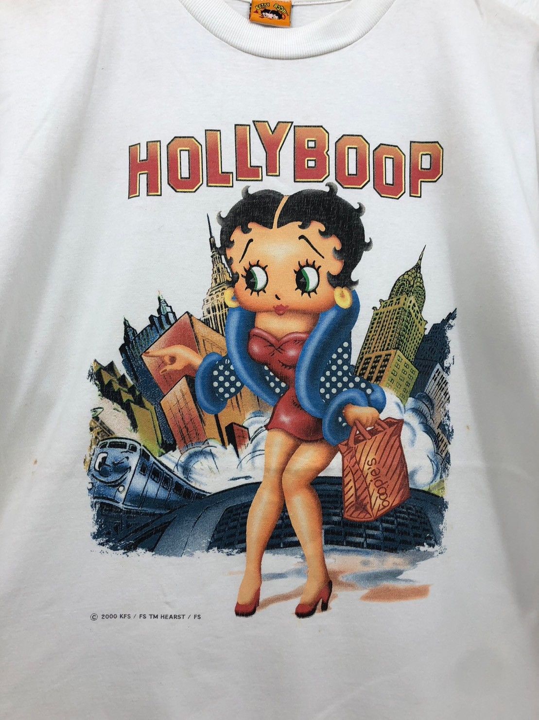 Vintage Vintage 2000's Bbetty Boop shirt Hollyboop BN Size US L / EU 52-54 / 3 - 3 Thumbnail
