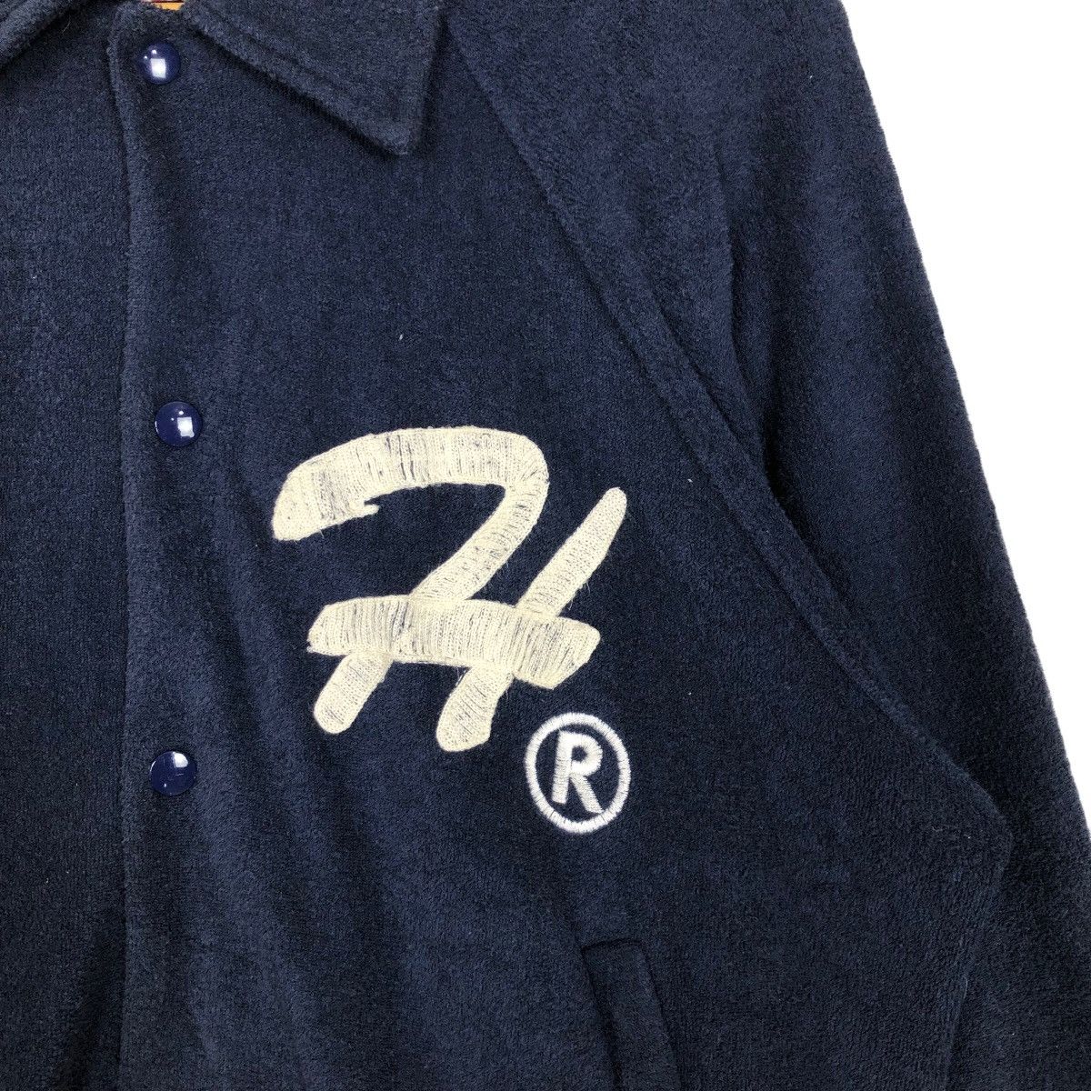 Hysteric Glamour Vintage Hysteric Glamour Stadium Jacket Button Up Sweater Size US L / EU 52-54 / 3 - 7 Thumbnail