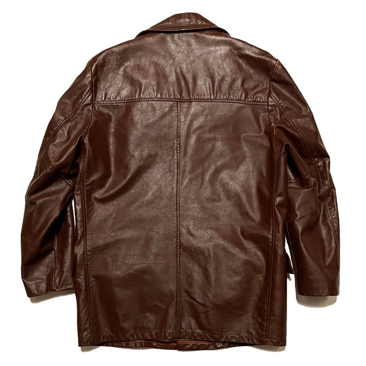 Vintage Vintage 70’s Leather Jacket Size US L / EU 52-54 / 3 - 2 Thumbnail