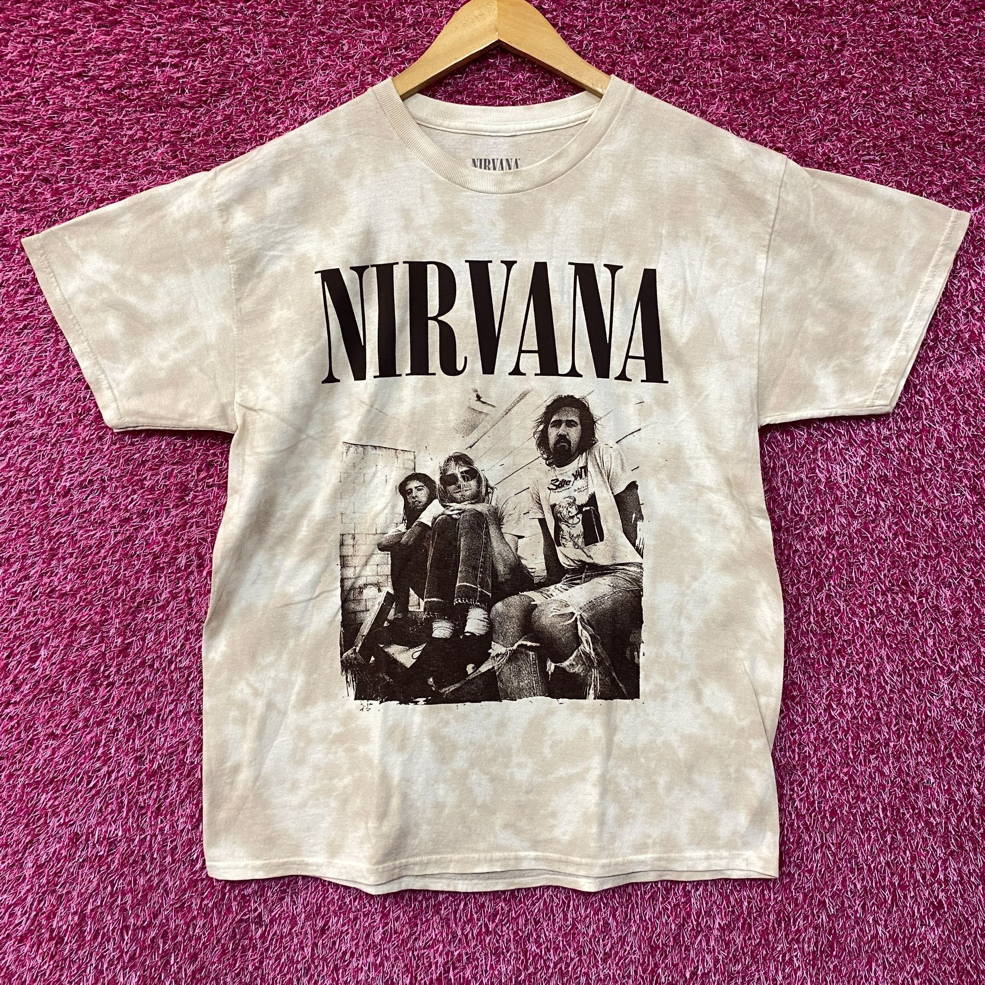 Nirvana Nirvana Band Portait Tiedye Tshirt size Large Size US L / EU 52-54 / 3 - 1 Thumbnail