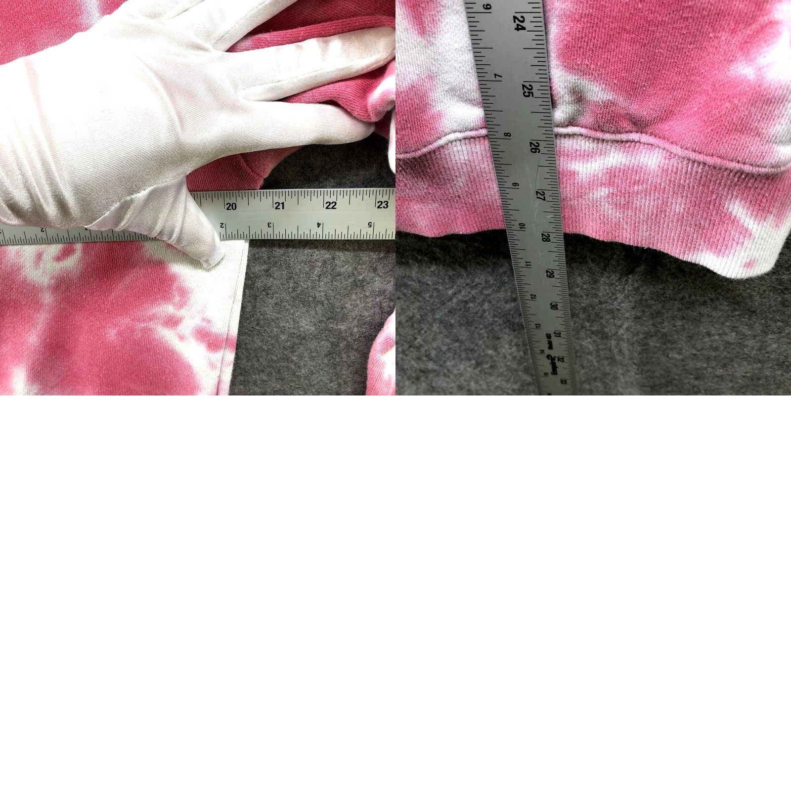 H&M H&M x Smiley Tie Dye Hoodie Mens XS Pink Relaxed Oversized Sweatshirt Pullover Hoodie Size US XS / EU 42 / 0 - 8 Thumbnail