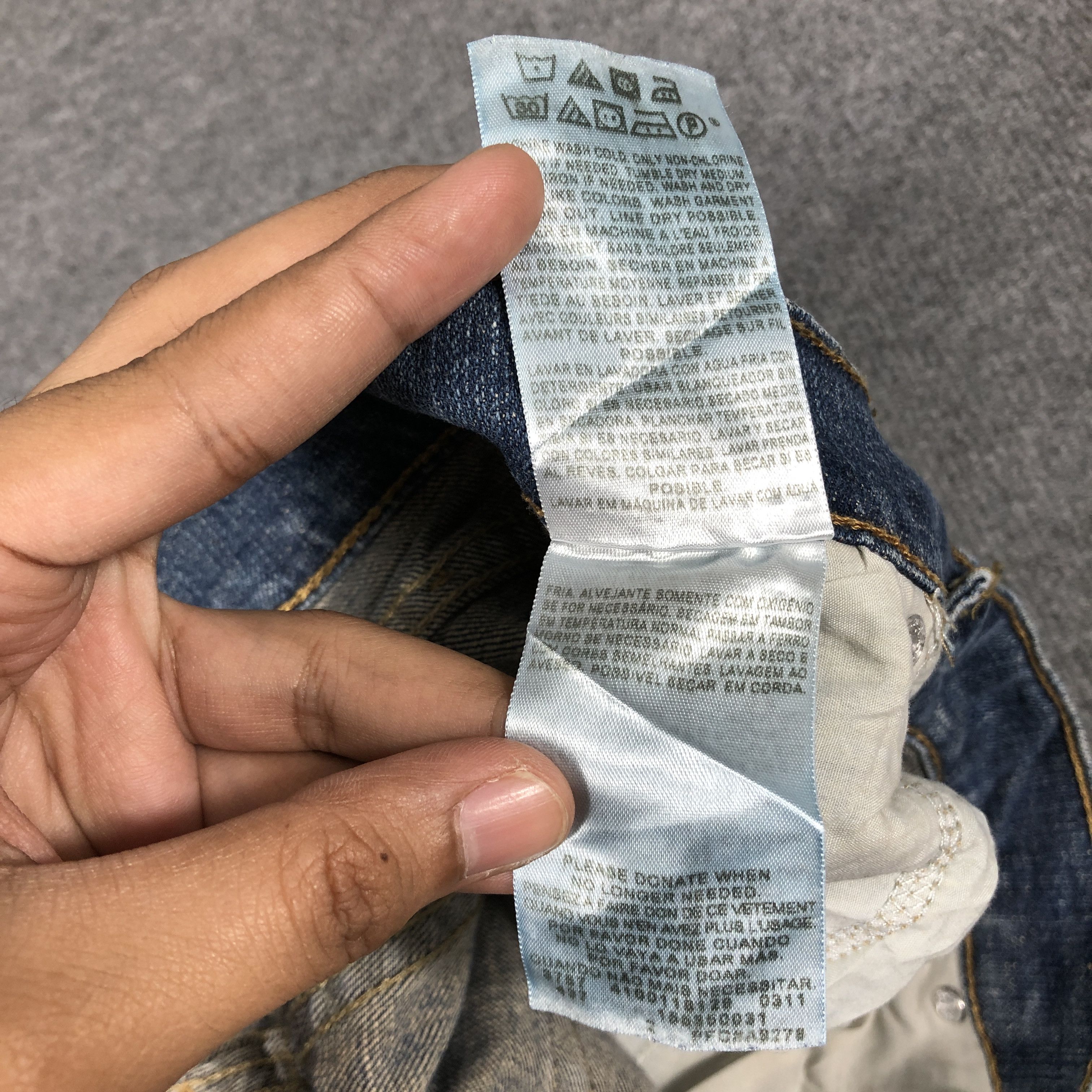 Levi's × Vintage Womens Vintage Levis 529 Jeans Curvy L863W Size 32" / US 10 / IT 46 - 11 Thumbnail
