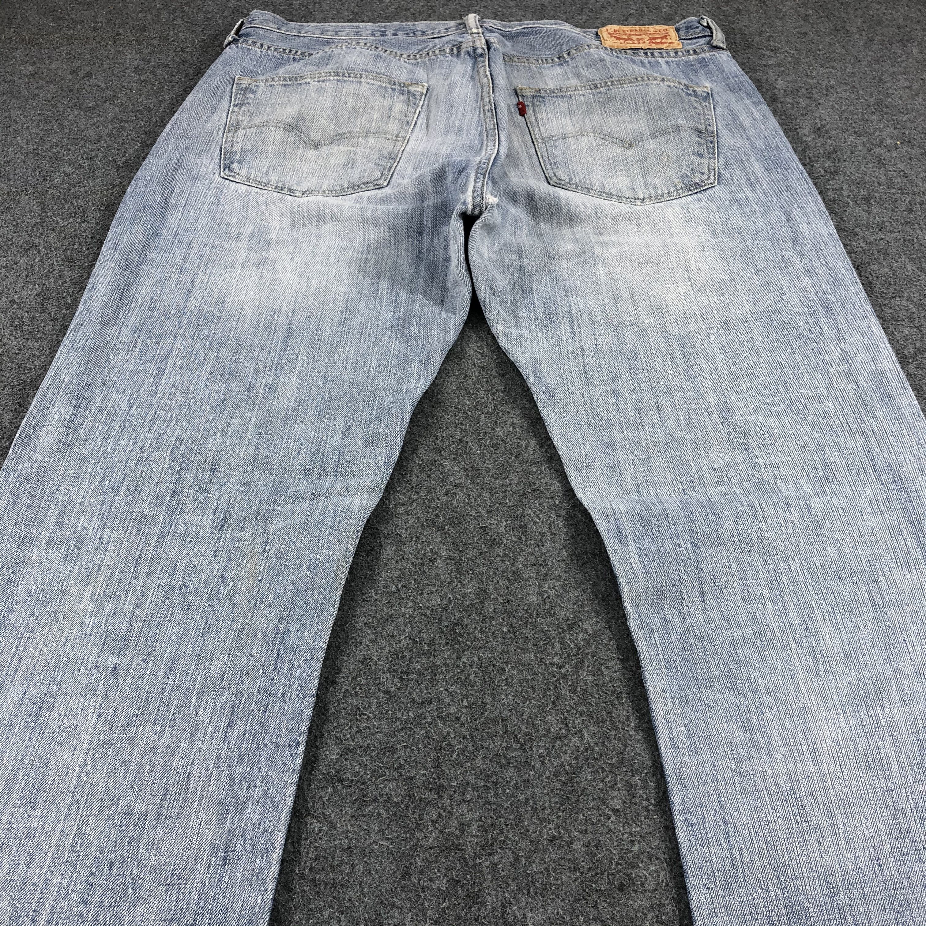 Levi's Vintage Levi's 501 Jeans Medium Wash Denim KJ322 Size US 36 / EU 52 - 4 Thumbnail