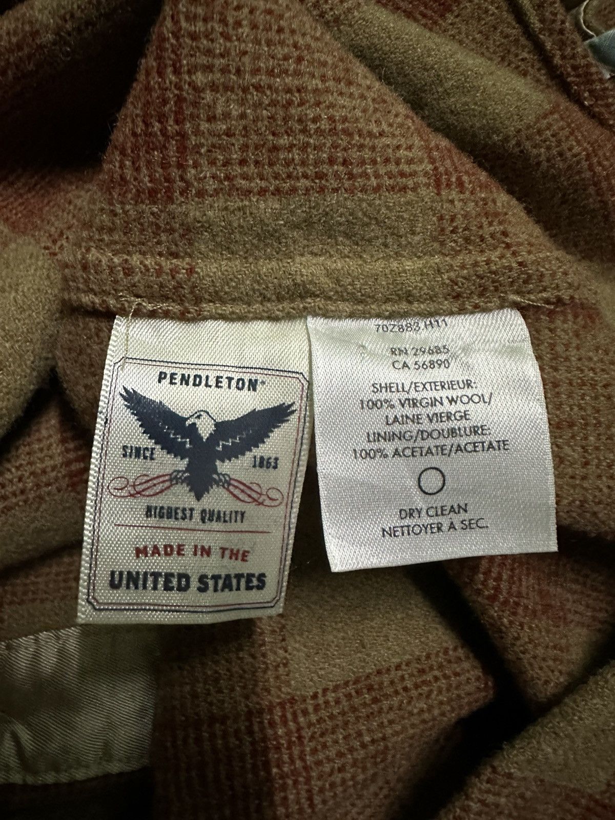 Pendleton Vintage Pendleton wool flannel vest Size US XS / EU 42 / 0 - 7 Thumbnail