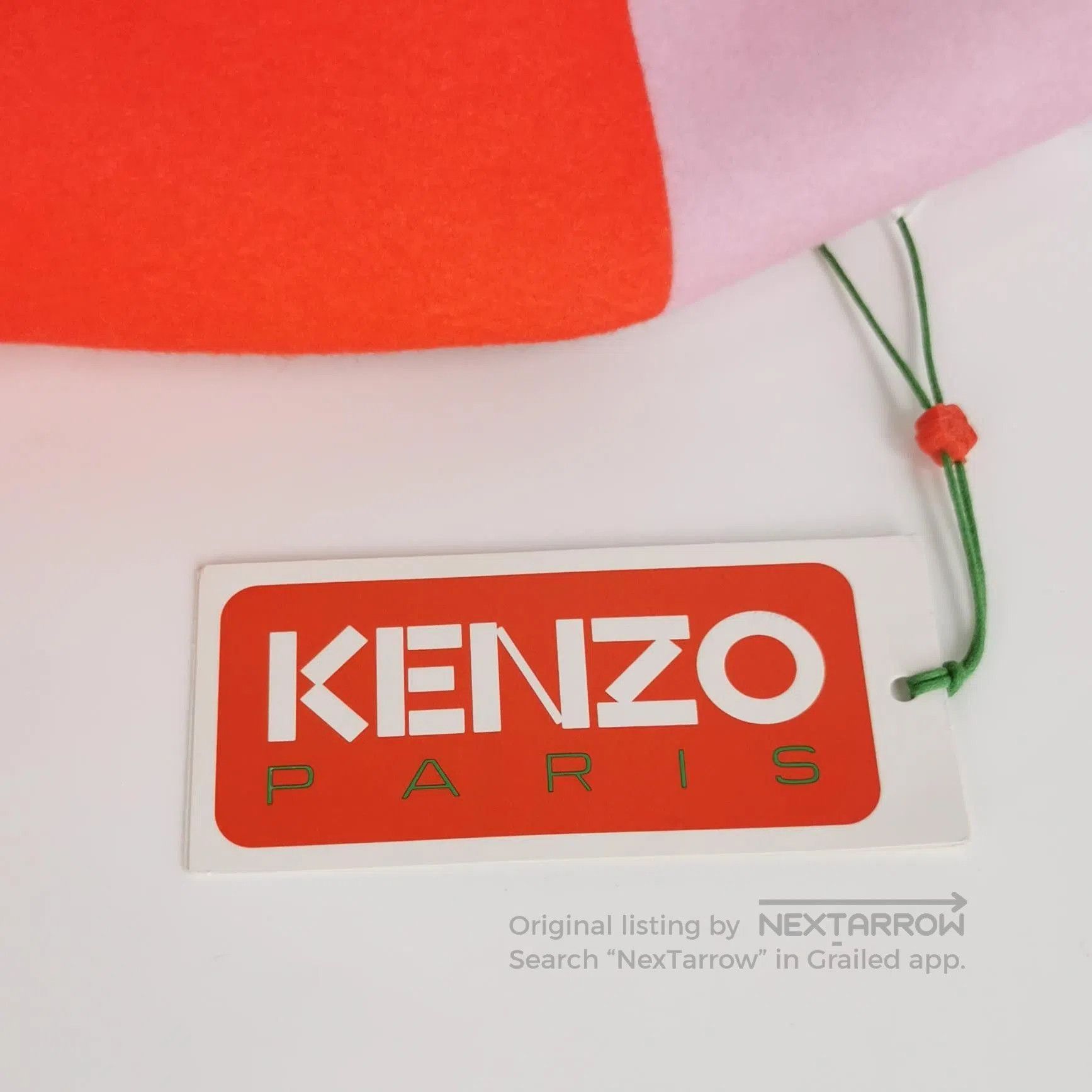 Kenzo Kenzo Color Block Letter Logo Cape One Size. Size US M / EU 48-50 / 2 - 3 Thumbnail