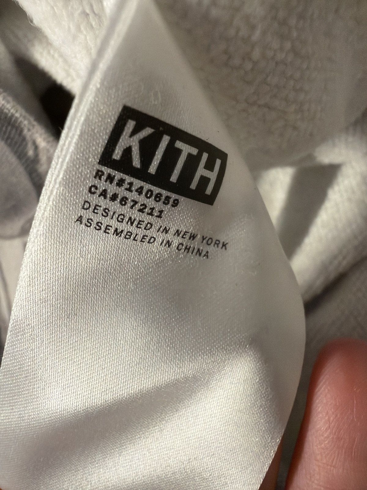 Kith Star wars Storm Trooper Hoodie size large Brand New
