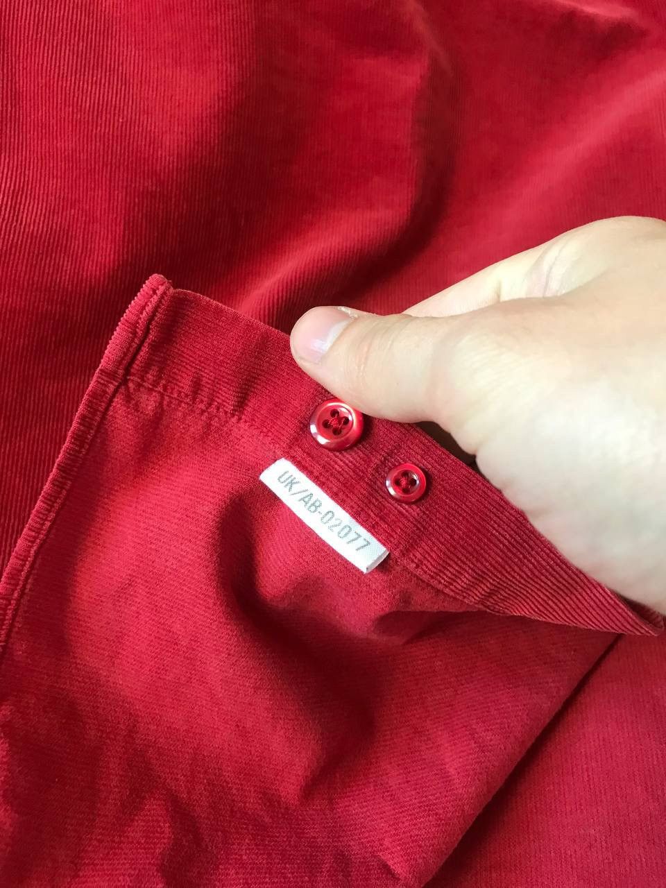 Yves Saint Laurent 🔥 Vintage YSL Yves Saint Laurent Corduroy Dirty Shirt Y2K Size US XL / EU 56 / 4 - 7 Thumbnail