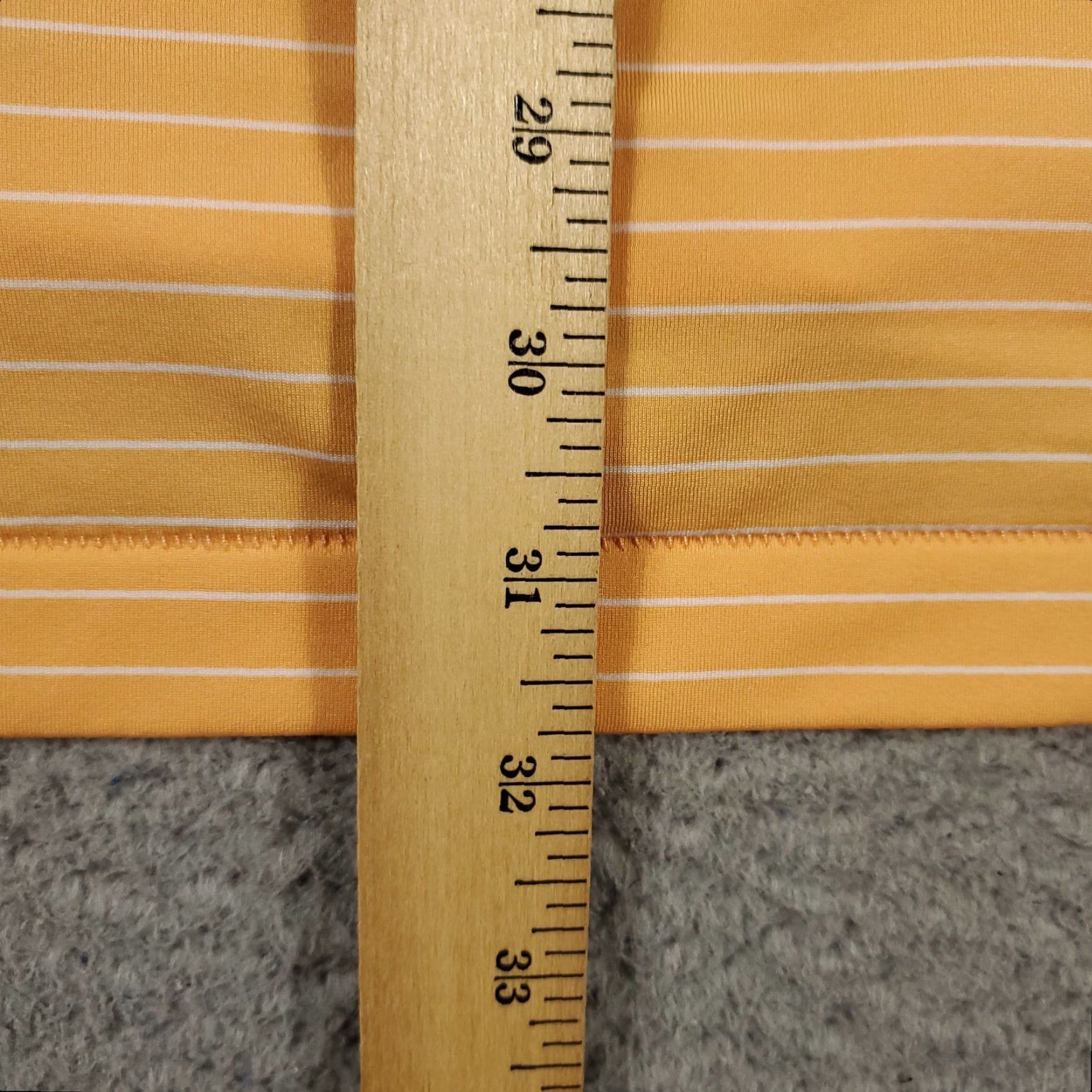 Peter Millar Peter Millar Polo Shirt Mens Large Orange Striped Summer Comfort Golf Size US L / EU 52-54 / 3 - 7 Thumbnail