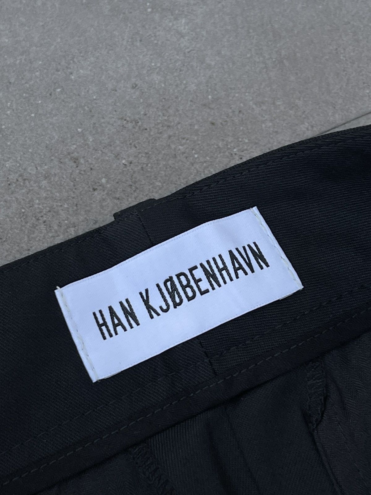 Han Kjobenhavn !DS! AW22 Han Kjobenhavn Wool Flared Black Trousers Size US 30 / EU 46 - 16 Thumbnail