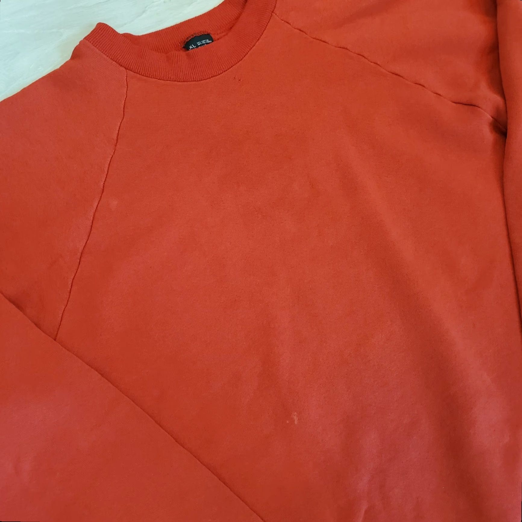Vintage VINTAGE Screen Stars Sweatshirt Crew Neck Red XL Men Black Tag Made in USA Size US XL / EU 56 / 4 - 4 Thumbnail
