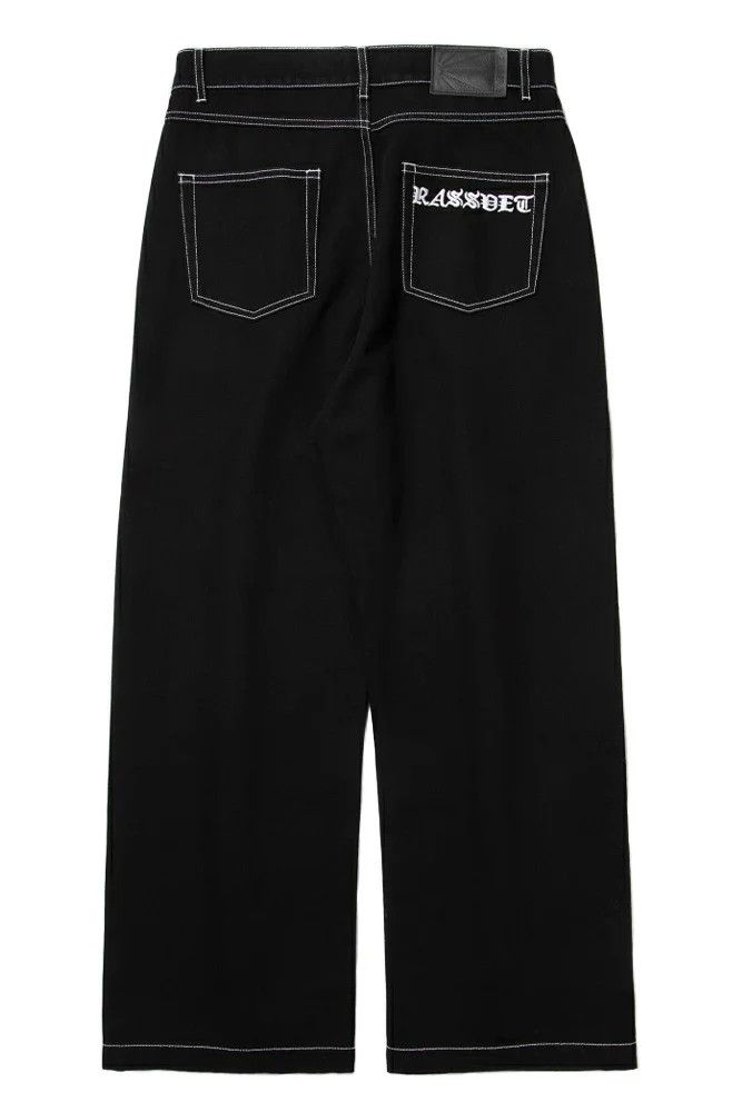 PACCBET o1mle0924 Denim Jeans in Black Size US 30 / EU 46 - 2 Thumbnail