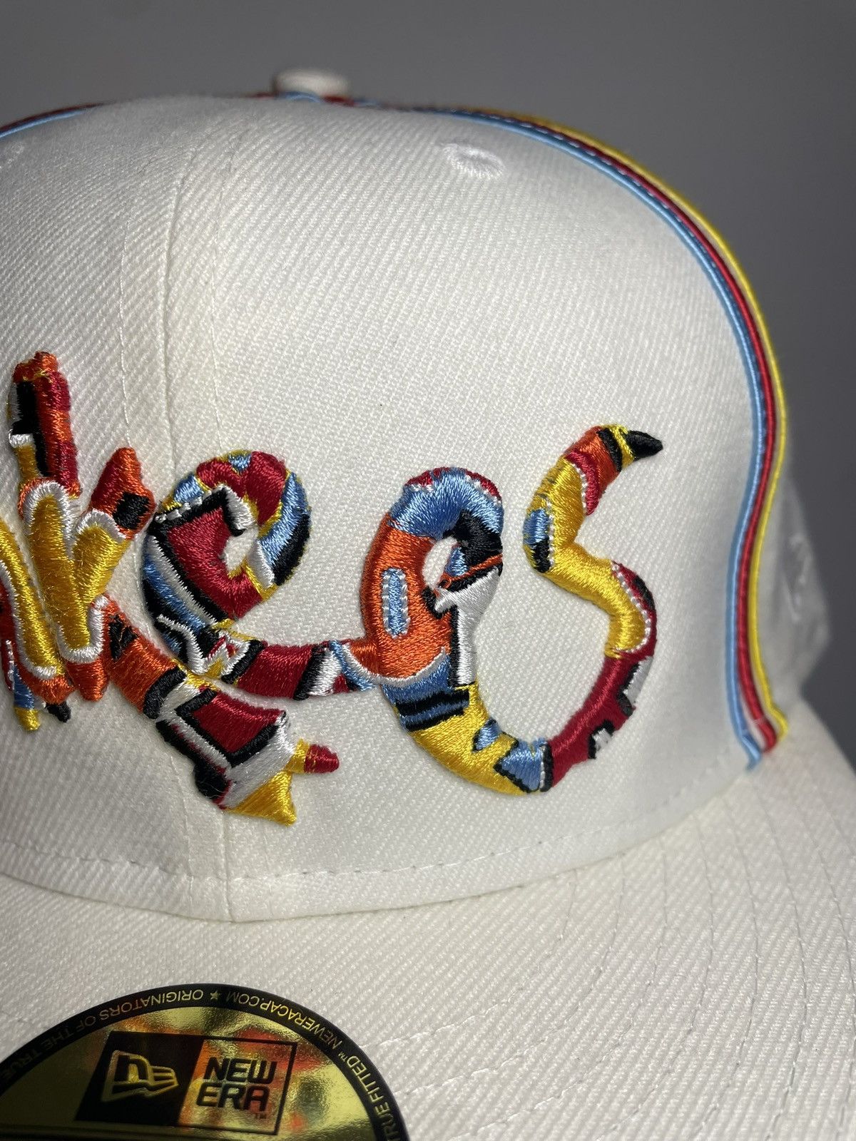 New Era Sz. 7 1/2 Vintage Y2K New York Yankees Fitted Size ONE SIZE - 3 Thumbnail