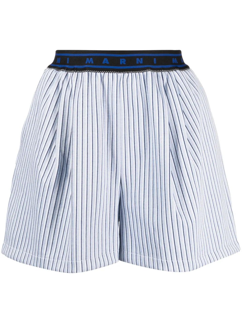 Marni o1y1125 Short in Sky Blue/White Size 28" / US 6 / IT 42 - 1 Thumbnail