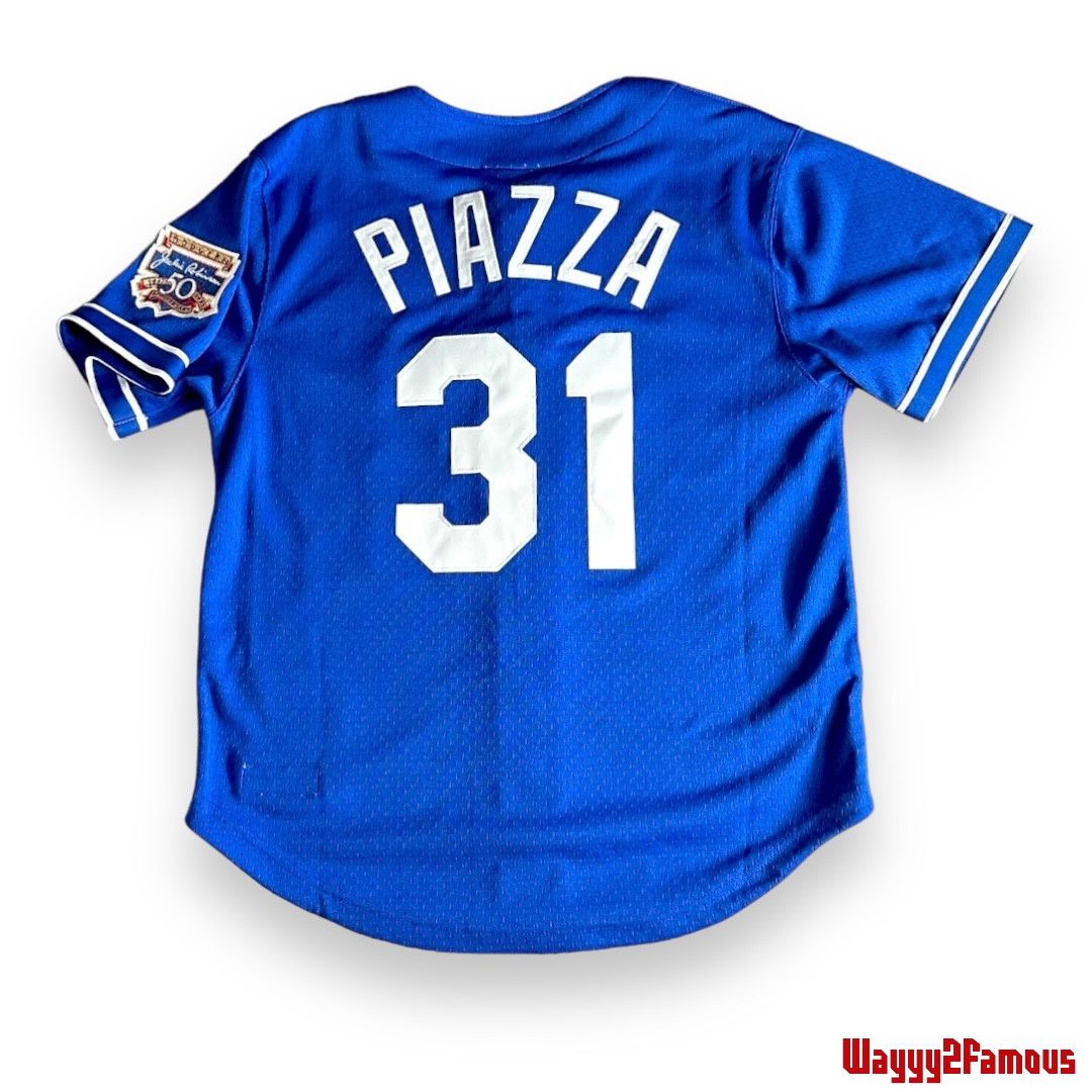 MLB × Mitchell & Ness Mike Piazza Cooperstown Collection Jersey *NWT* Size US M / EU 48-50 / 2 - 2 Thumbnail