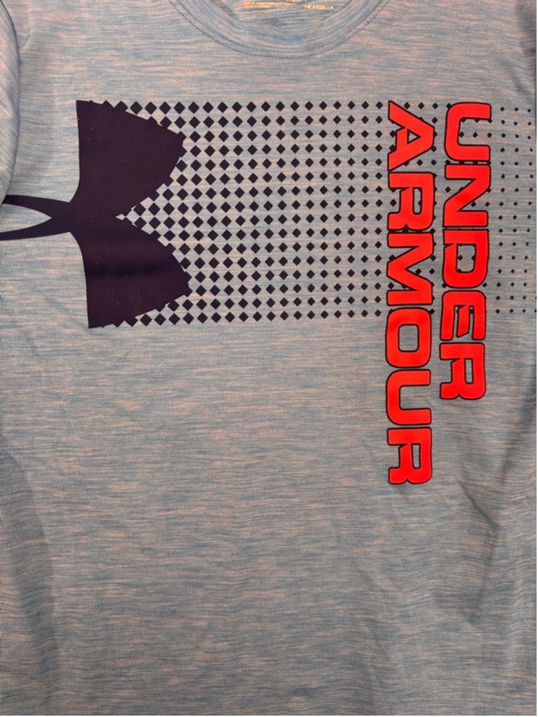 Under Armour Boys Under Armour T-shirt YLG Blue Size US L / EU 52-54 / 3 - 6 Thumbnail
