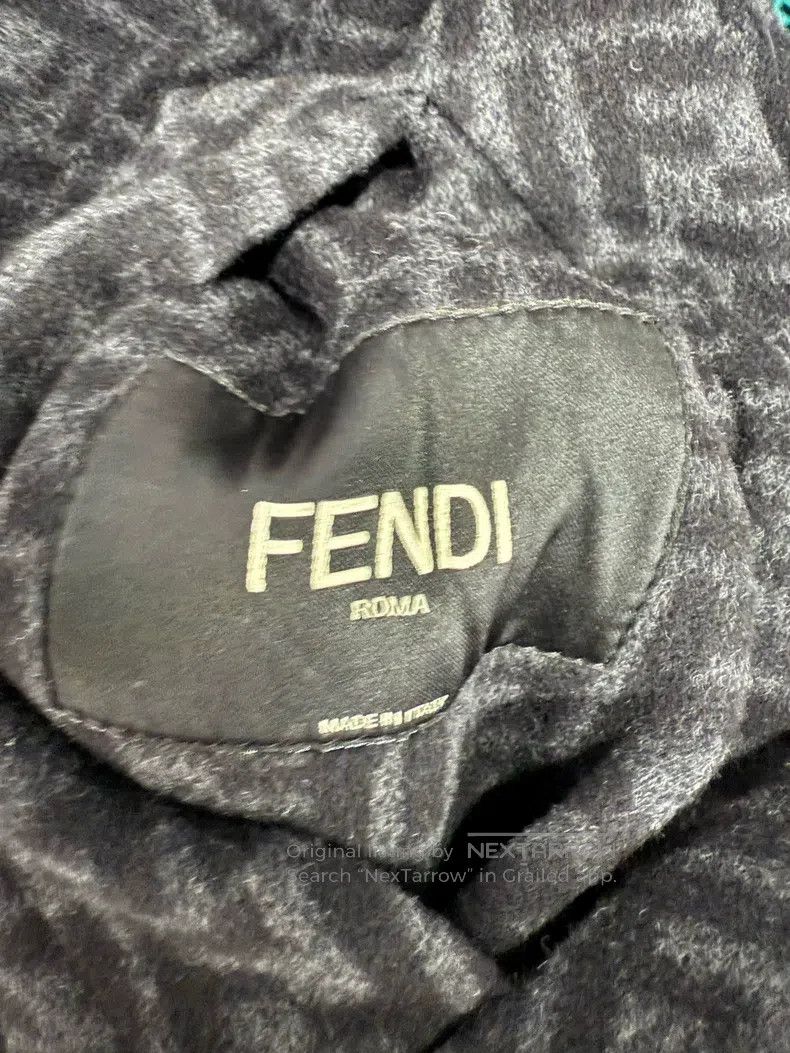 Fendi Fendi All-over print long coat Size US L / EU 52-54 / 3 - 7 Thumbnail