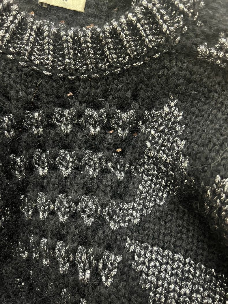 Saint Laurent Paris Stylish Black Knit Sweater from Saint Laurent-2505 Size US M / EU 48-50 / 2 - 6 Thumbnail