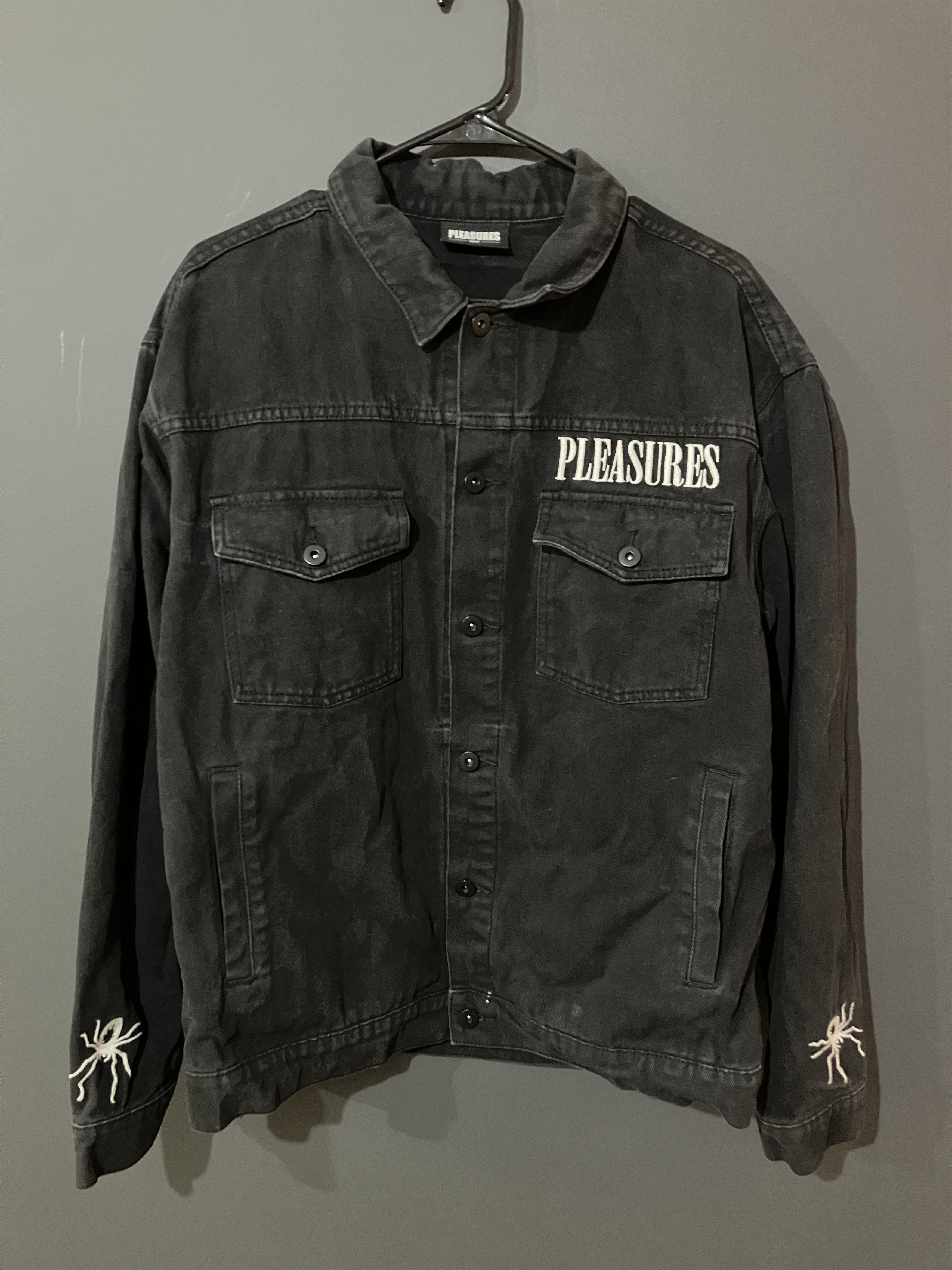 Pleasures Pleasures Alex James Demin Jacket Size US XL / EU 56 / 4 - 1 Thumbnail