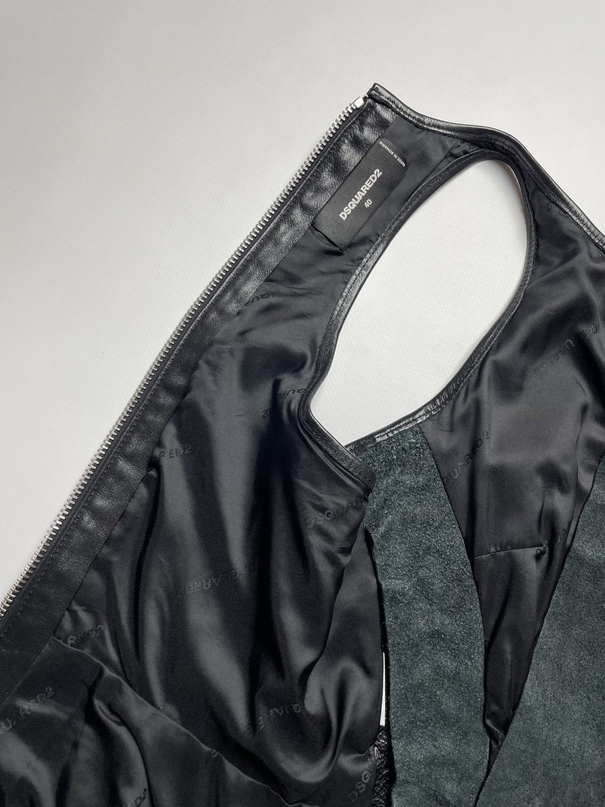 Dsquared2 Dsquared2 Leather Corset Size S / US 4 / IT 40 - 10 Thumbnail