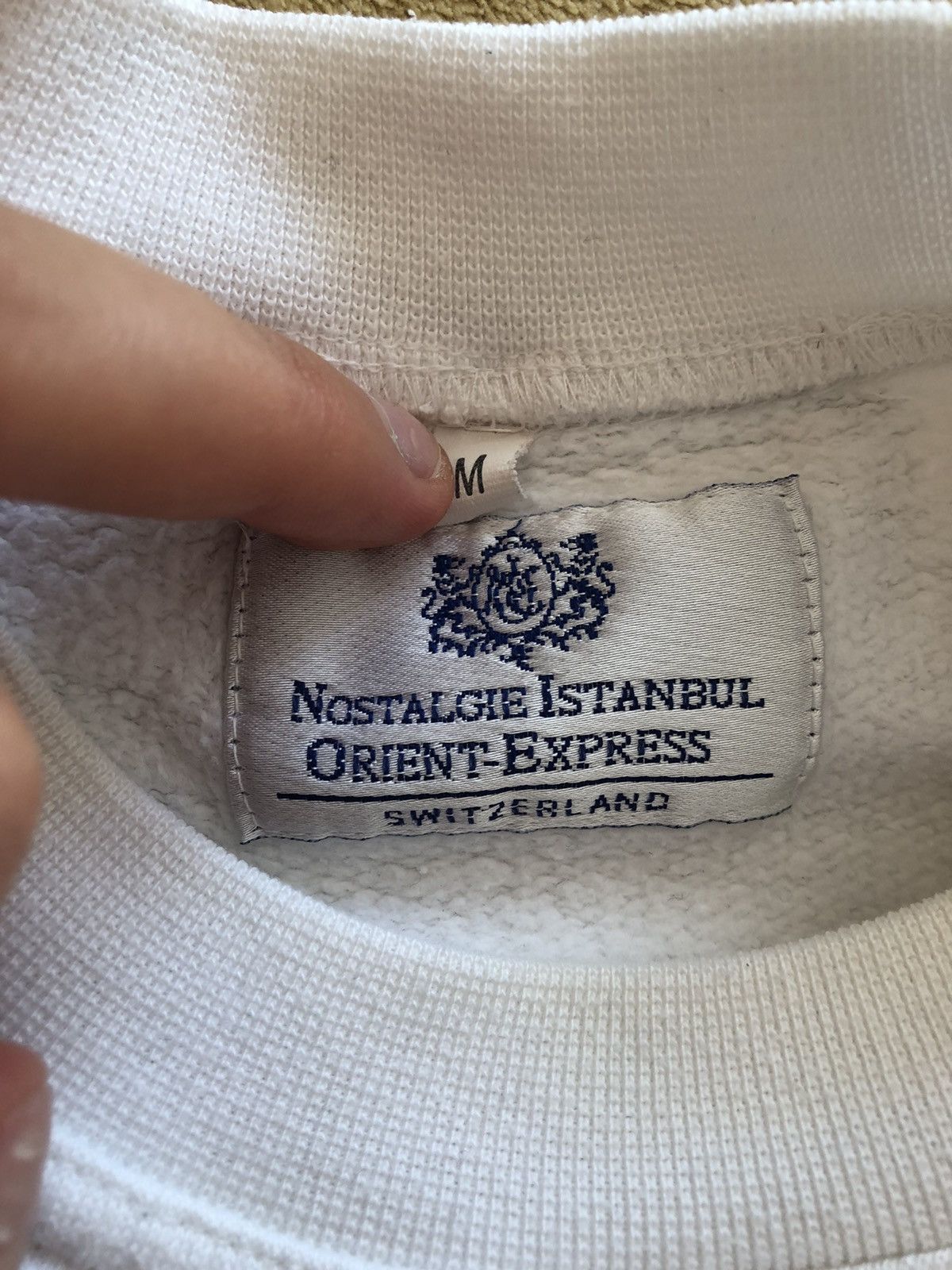 Vintage RARE ORIENT EXPRESS ISTANBUL VINTAGE CREWNECK SWEATSHIRT Size US M / EU 48-50 / 2 - 3 Thumbnail