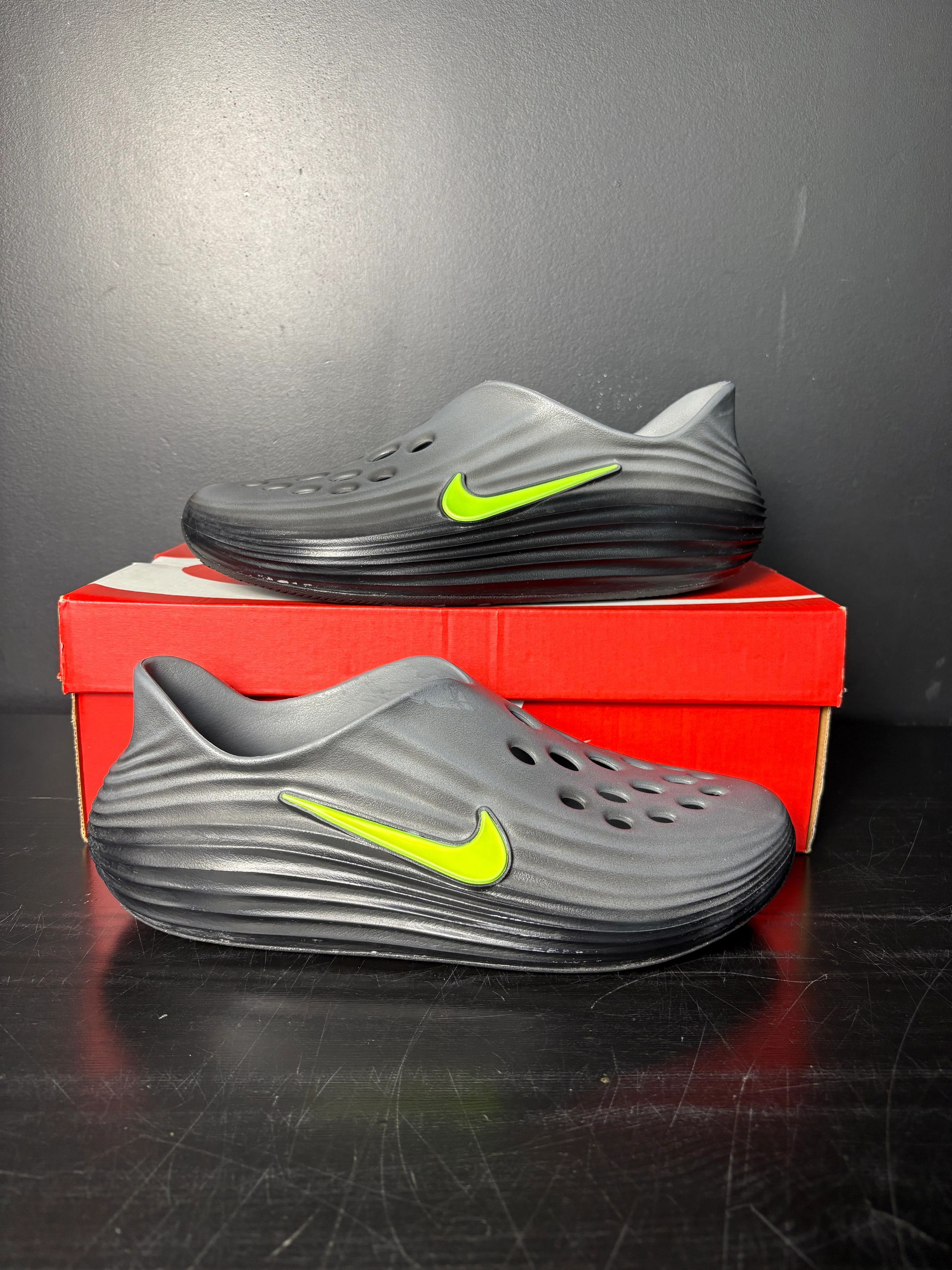 Nike Nike ReactX Rejuven8 "Black Cool Grey Volt" **PRE-OWNED** - Size 10 Size US 10 / EU 43 - 1 Thumbnail