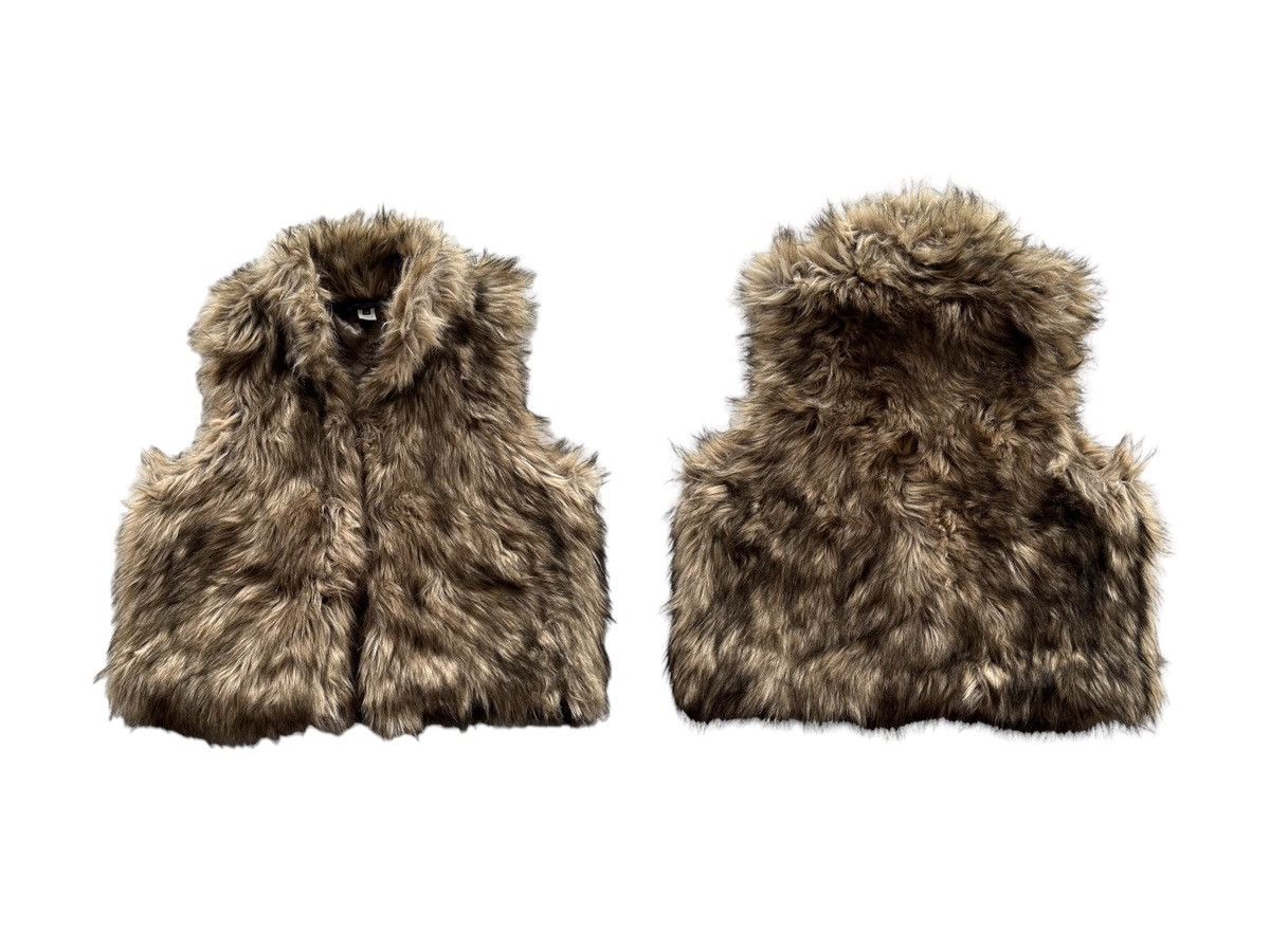 Eddie Bauer Eddie Bauer Faux Fur Vest Size M / US 6-8 / IT 42-44 - 2 Thumbnail