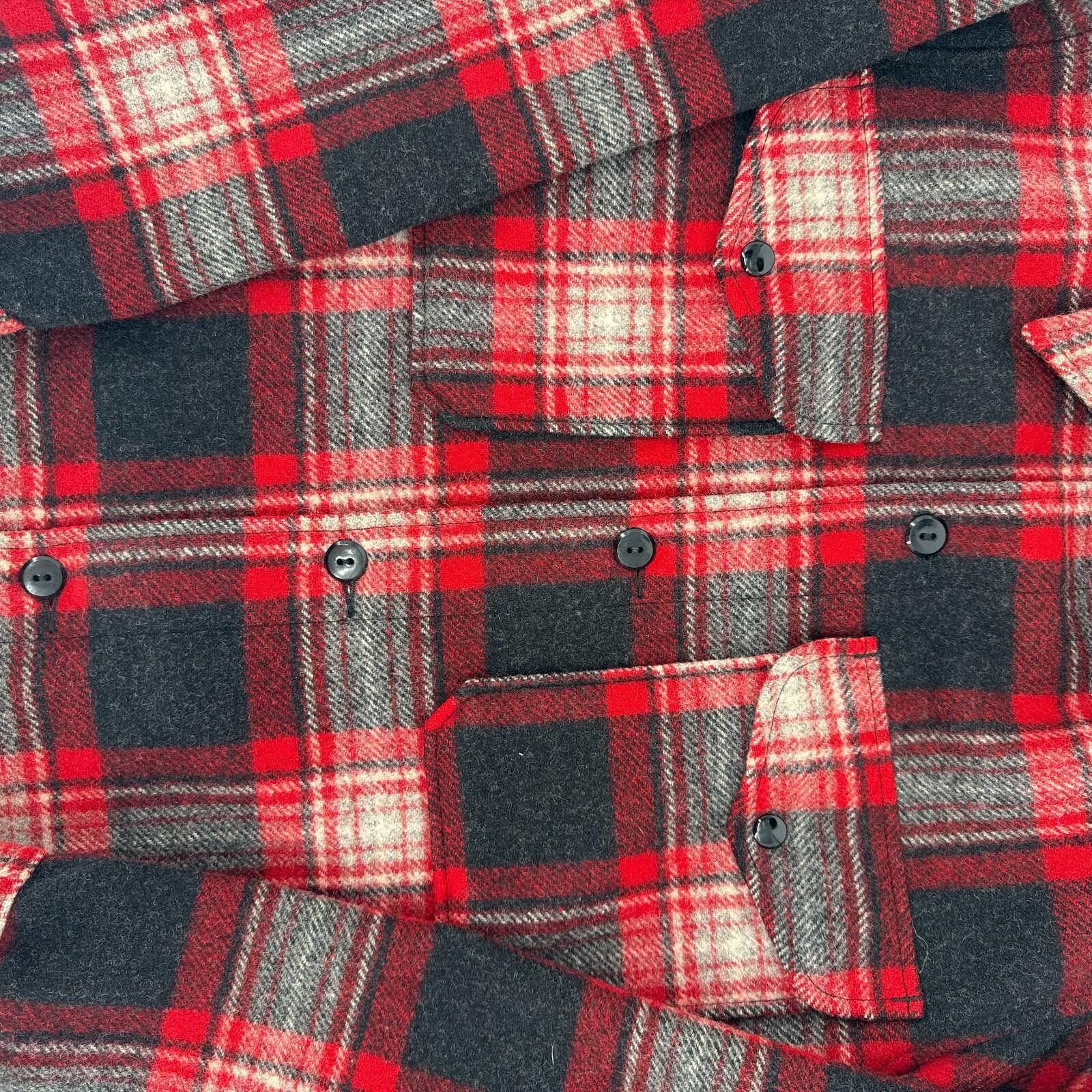 Pendleton VTG 1960s Pendleton Mackinaw Cruiser Jacket Wool Mens Medium Size US M / EU 48-50 / 2 - 8 Thumbnail