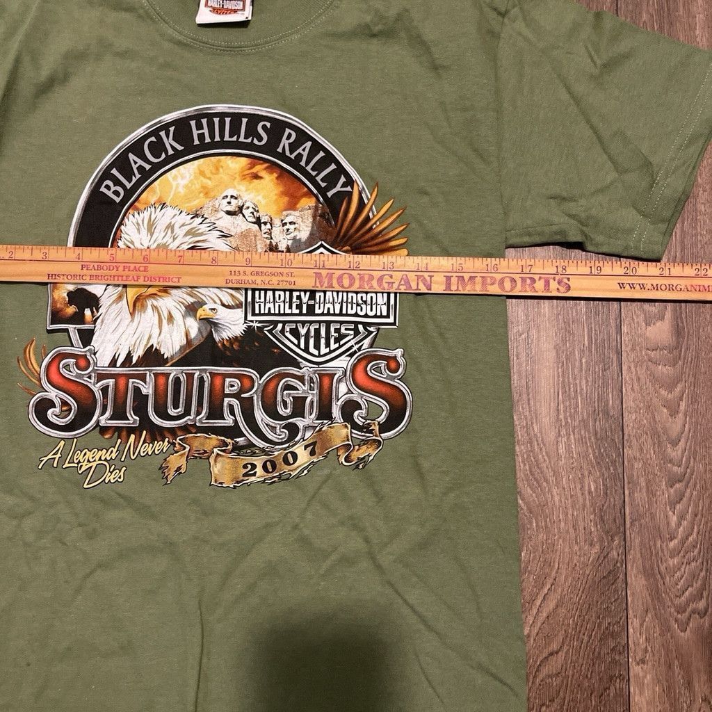 Harley Davidson Harley Davidson 2007 Sturgis Mt Rushmore Tee Size US S / EU 44-46 / 1 - 2 Thumbnail