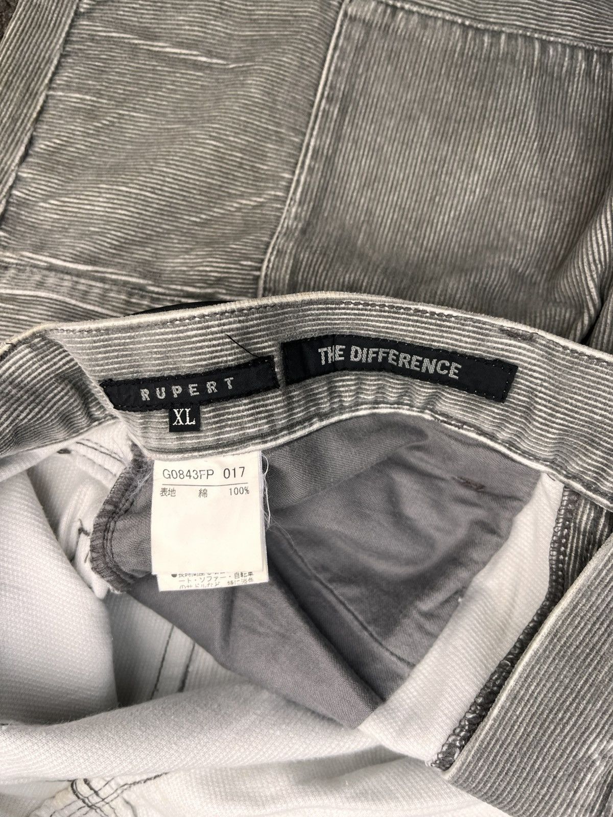 Japanese Brand Rupret The Difference Corduroy Pants Size US 32 / EU 48 - 9 Thumbnail