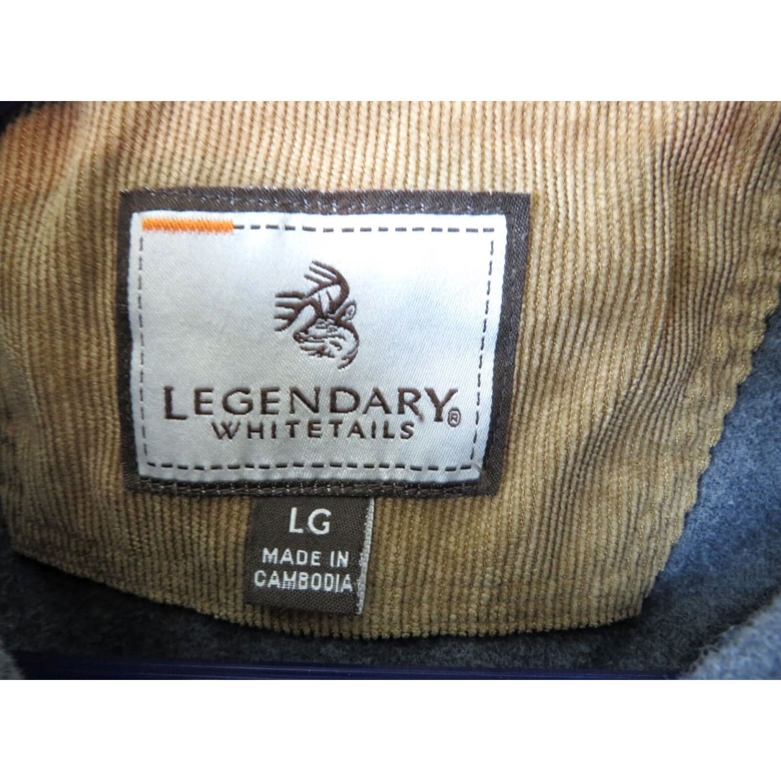 Vintage VINTAGE Legendary Whitetails Button Down Chamois Gray Shirt size L Size US L / EU 52-54 / 3 - 5 Thumbnail