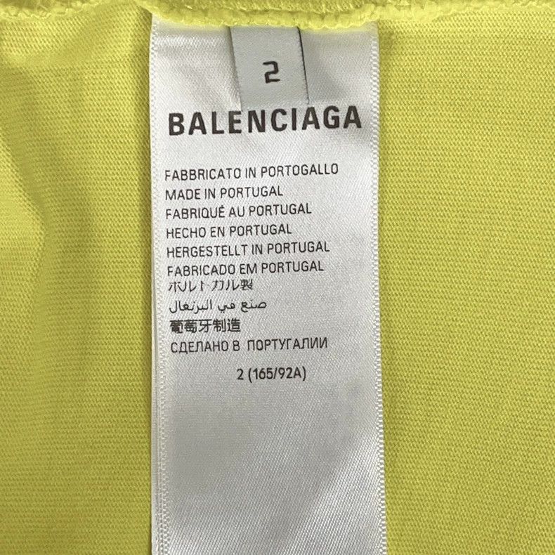 Balenciaga Balenciaga Letter printed T-shirt with round neck and shor Size US S / EU 44-46 / 1 - 7 Thumbnail