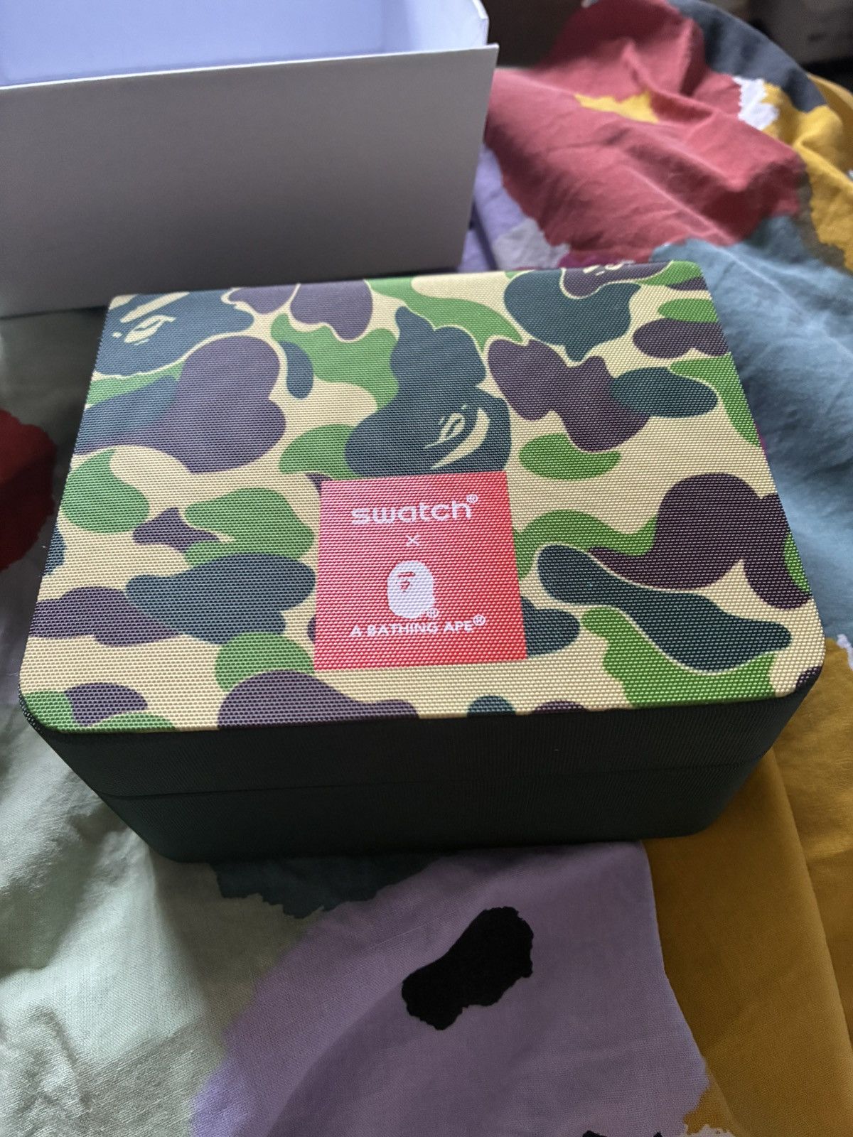 Bape Bape x Swatch BIG BOLD Global World Size ONE SIZE - 3 Thumbnail