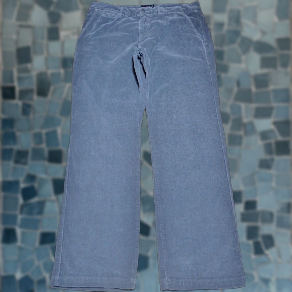 J.W. Brine J.W. Brine Chinos Corduroy Pants Casual Gray Cotton Italy Made 36x30 5-Pocket Vintage Mens Size US 36 / EU 52 - 1 Thumbnail